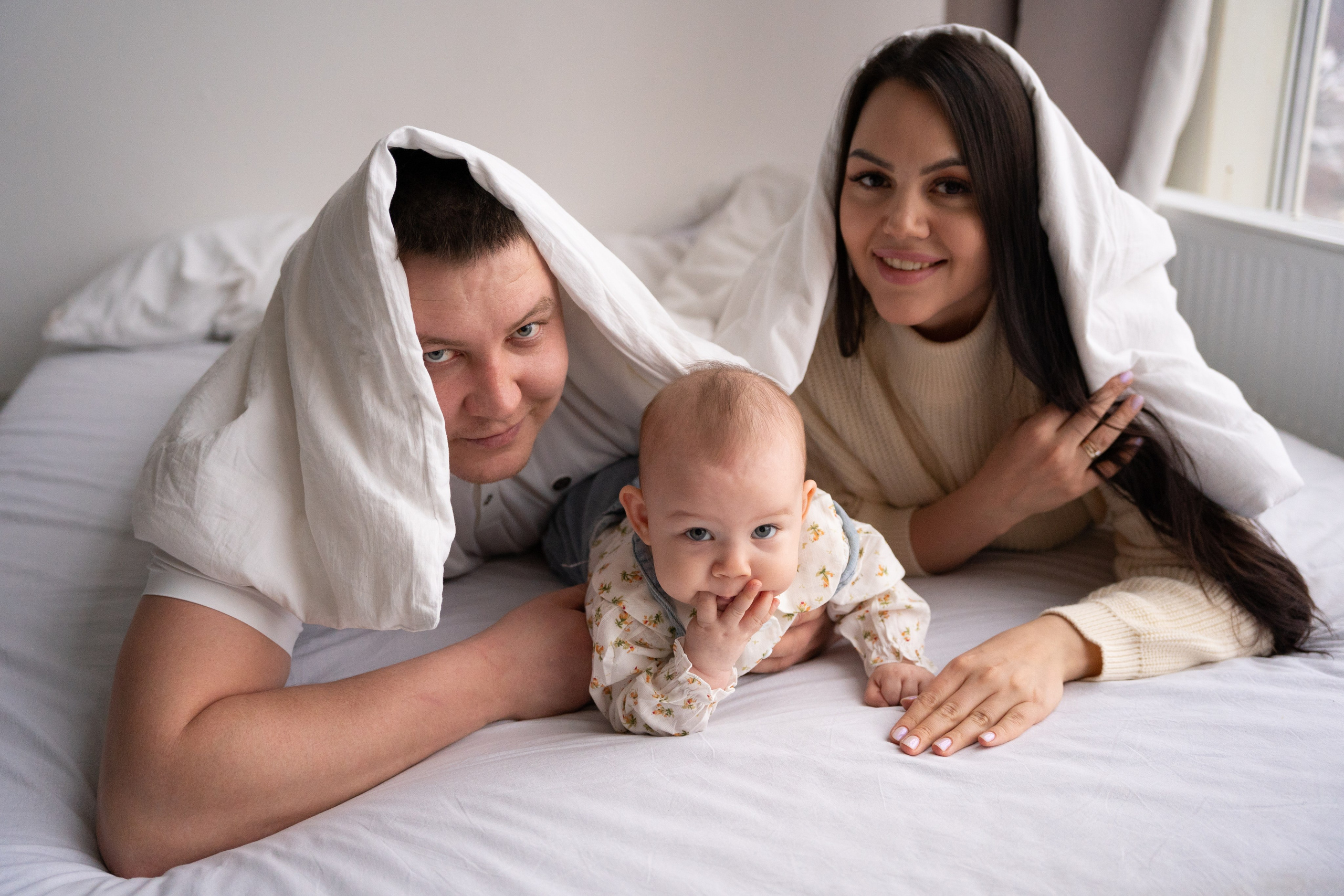 Семейная съемка в студии