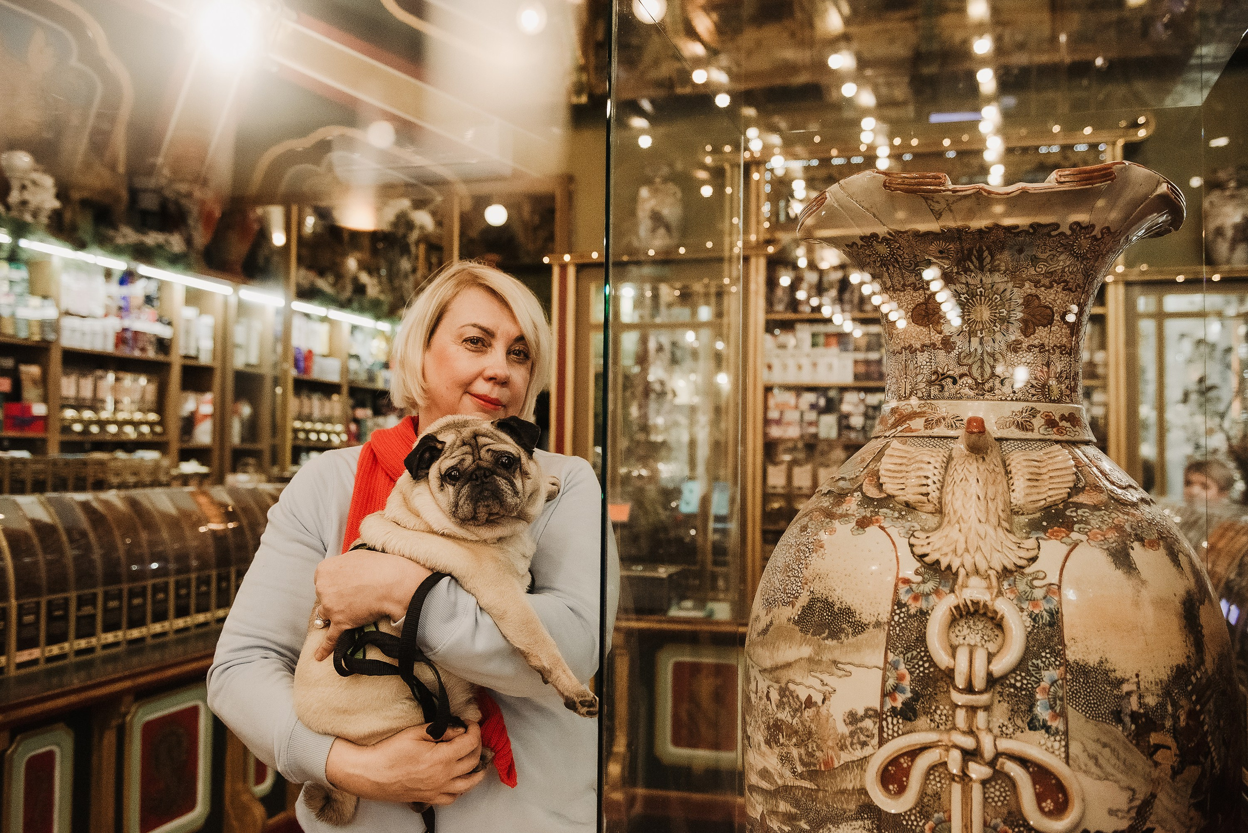 Ольга и Потапум. Прогулка к чайному дому. Семейный Фотограф в Москве Ирина Хохлова