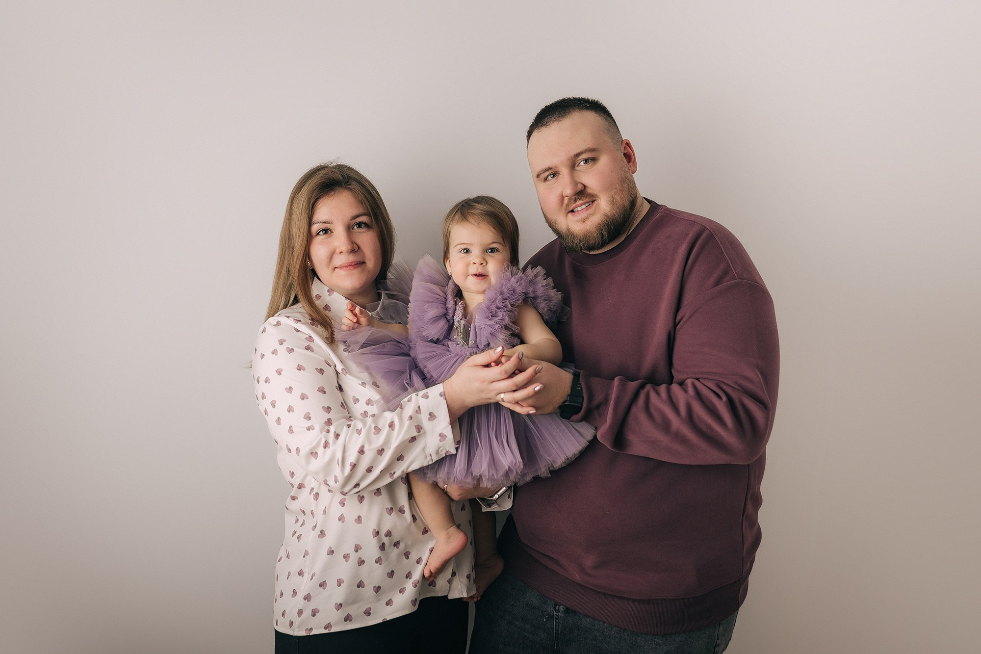 Ева 1 год. Семейный фотограф новорождённых в Серпухове Юлия Новикова +79637785957