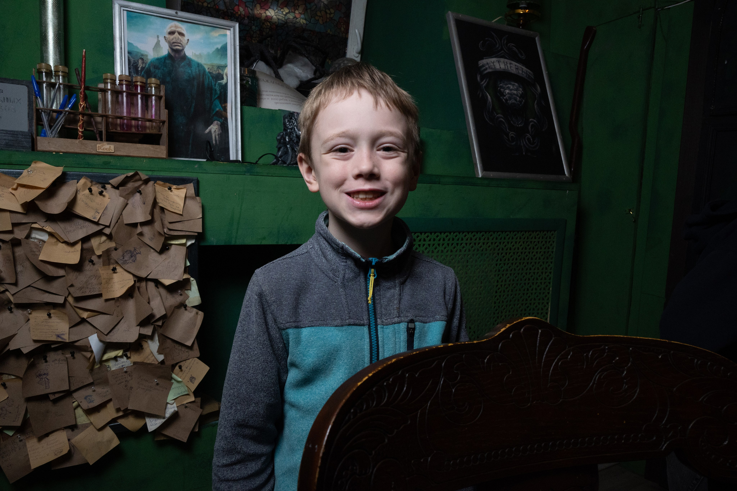 День рождения ребенка в «Подземелье Слизерин». Фотограф мероприятий в Москве