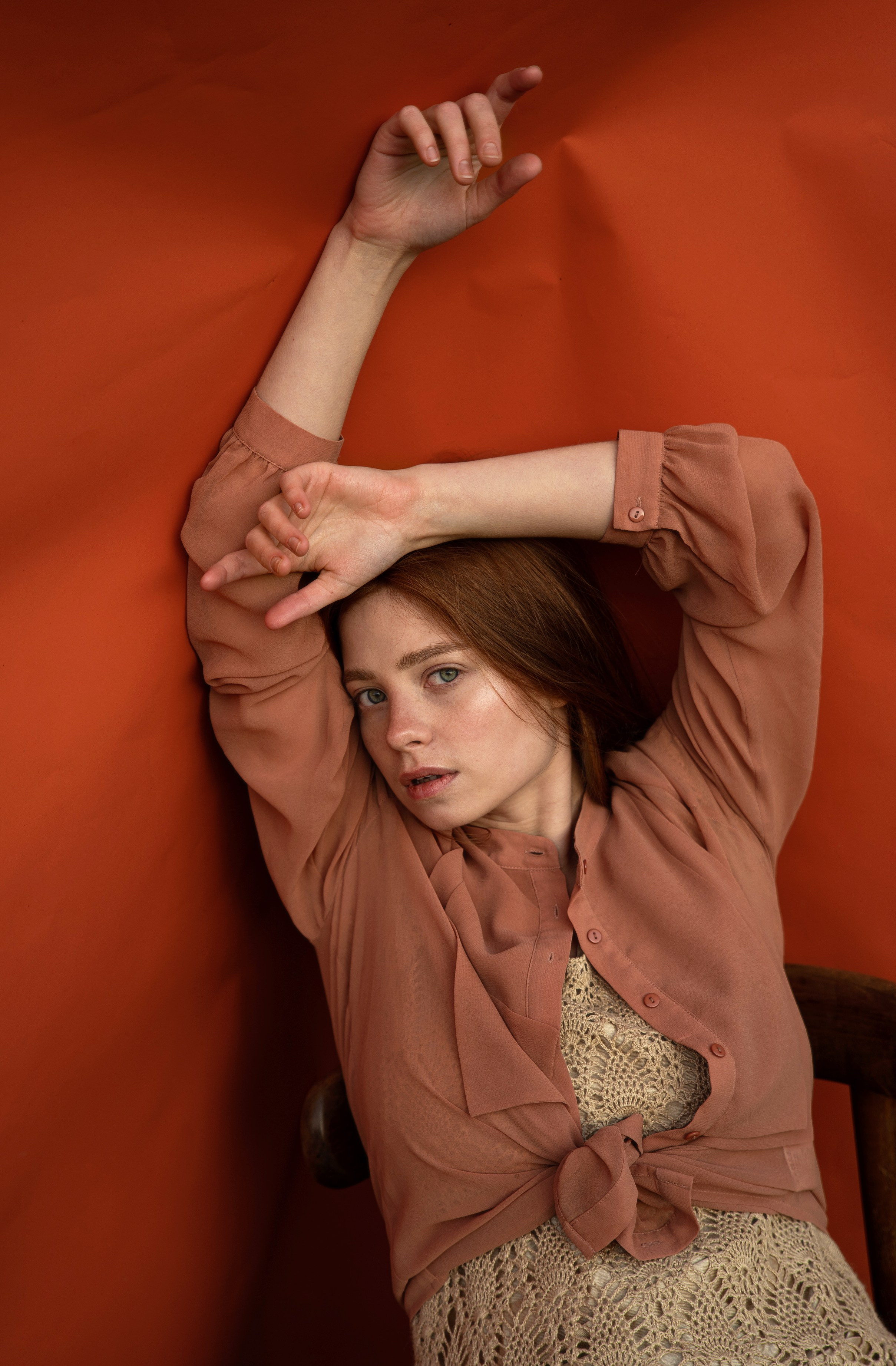 Диана. Осень. Поле. Свадебный фотограф в СПб Сергей Малиновский