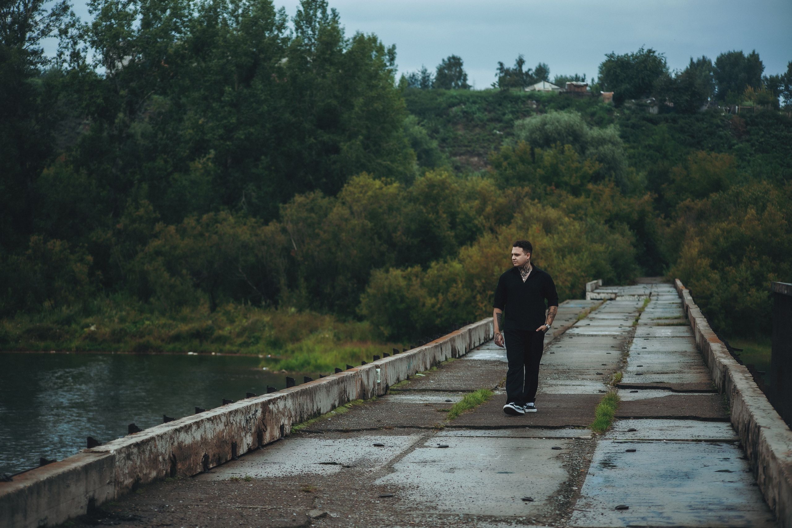 Никита. Заброшенный мост. Фотограф Регина Крикунова г. Красноярск