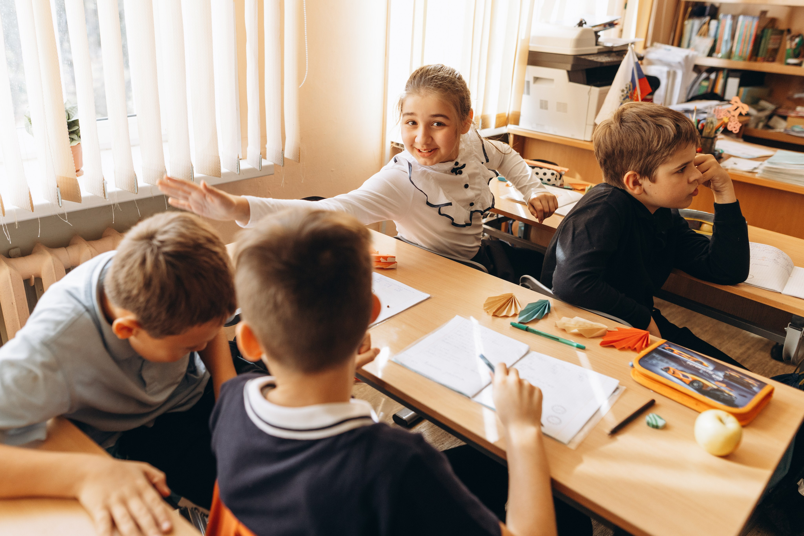 Школьная фотосессия. Фотограф Людмила Оюн