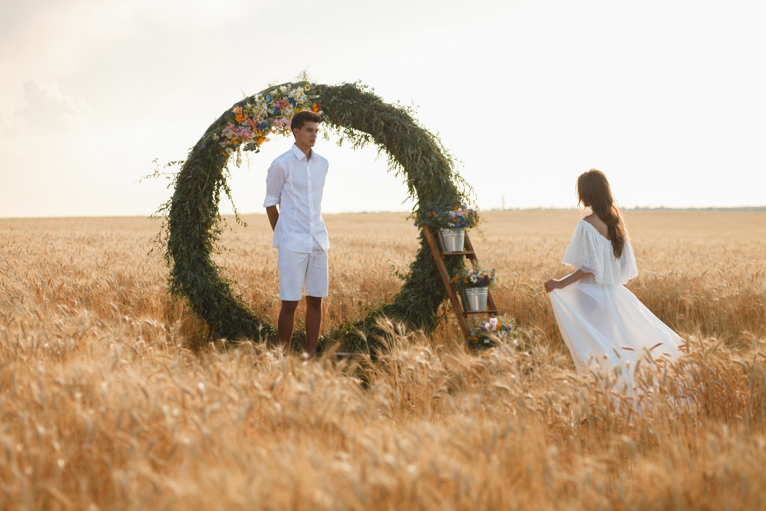Свадебные съёмки. AI художник и фотограф Ольга Косина