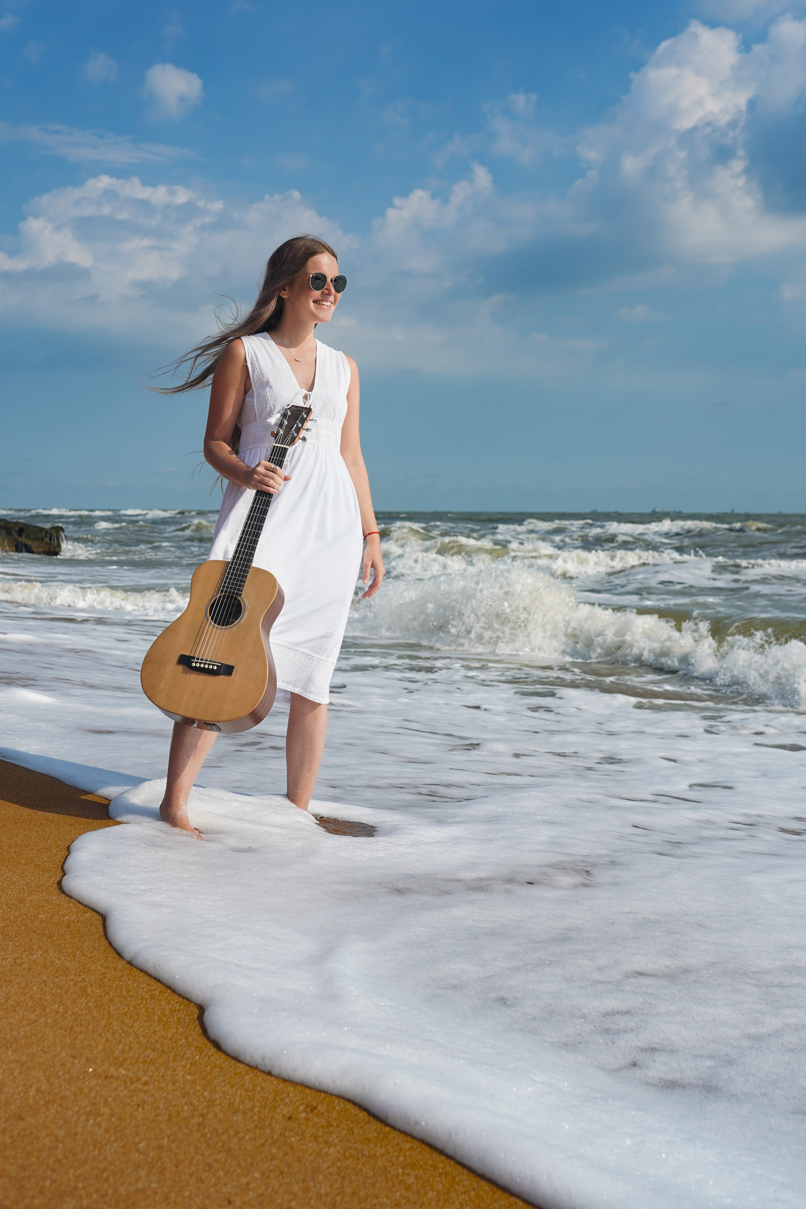 Домик на берегу моря. AI художник и фотограф Ольга Косина