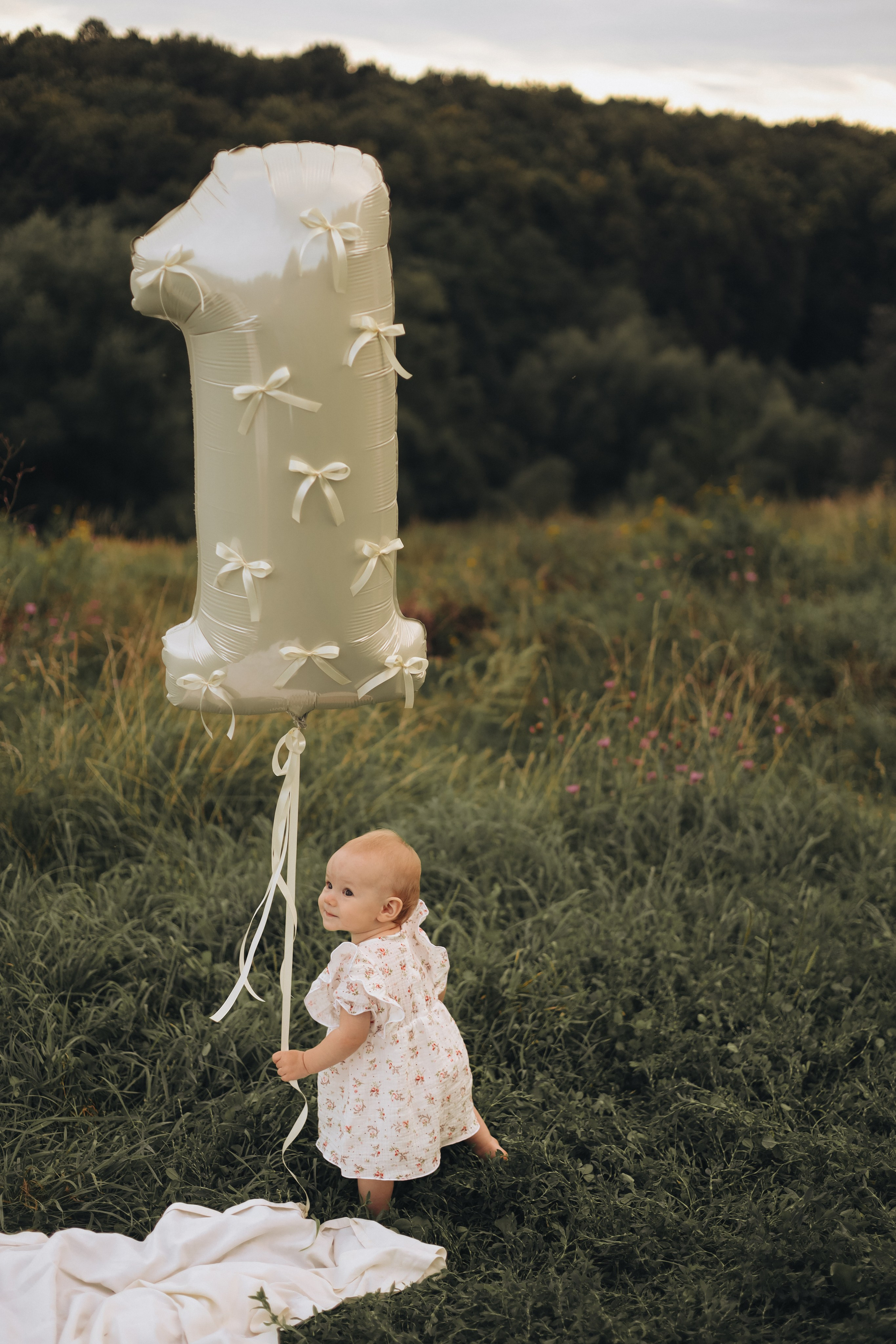 Лере 1 годик. Диана Чечель. Свадебный и портретный фотограф в Москве
