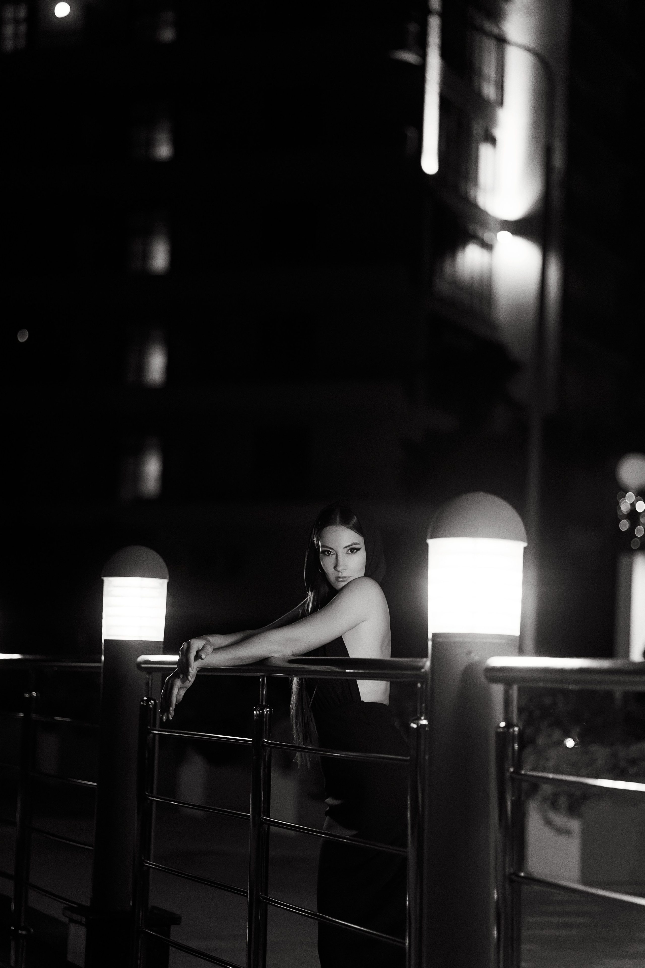 Фотосессия в вечернем городе. Свадебный и семейный фотограф в Сочи Денис Вялов