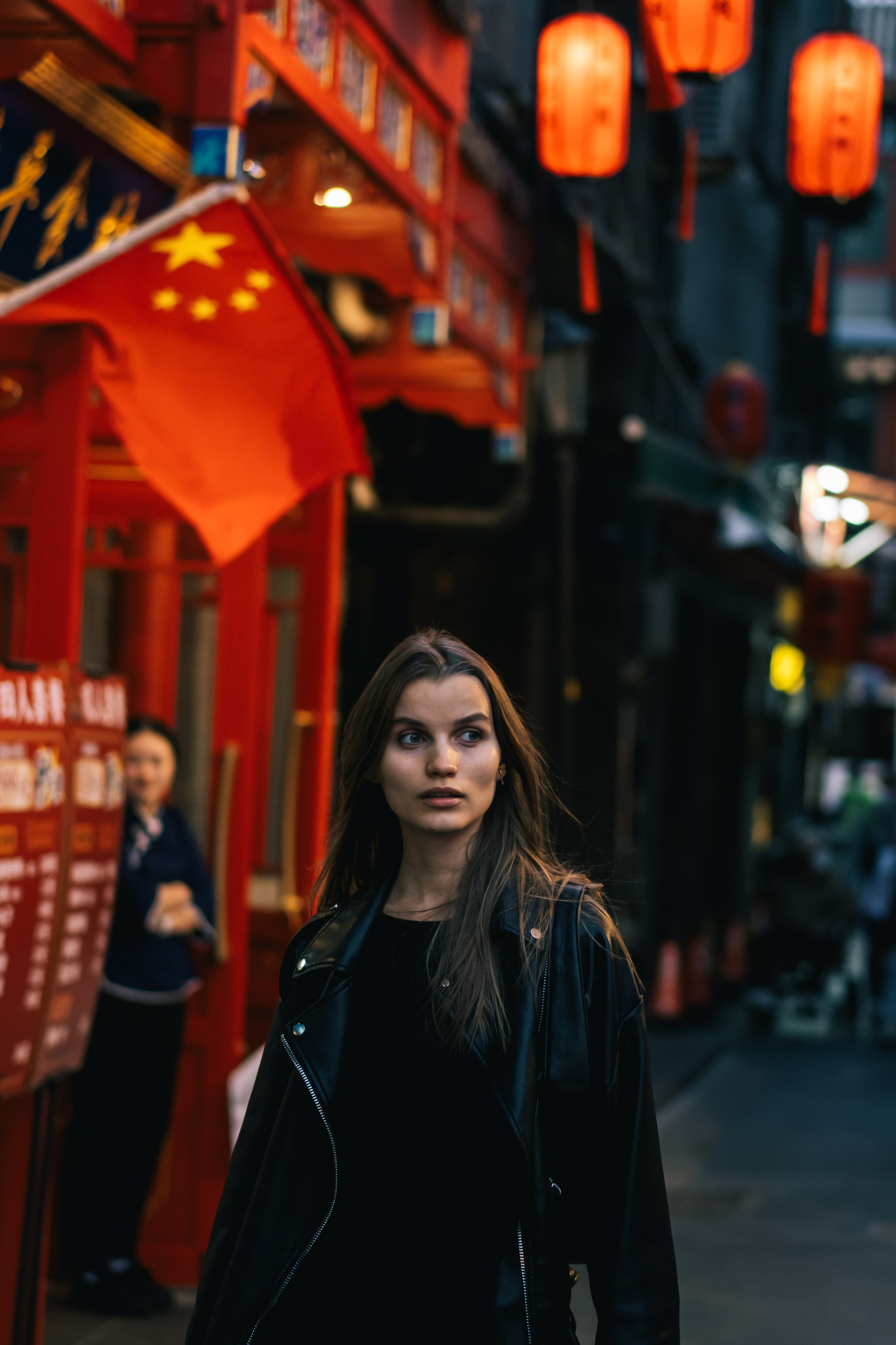 Photoshoot on Qianmen Street, Beijing