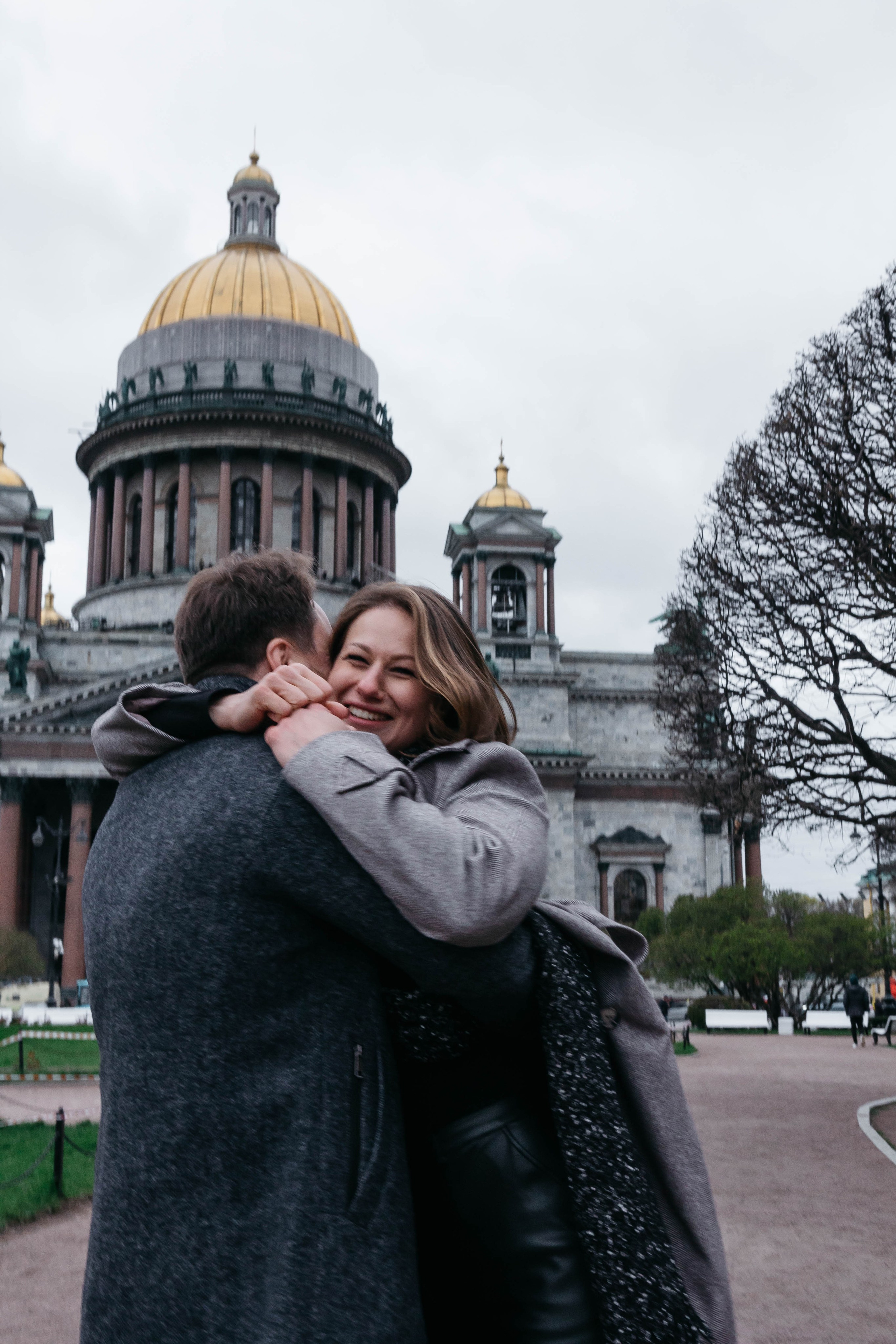 веселые кадры в центре города