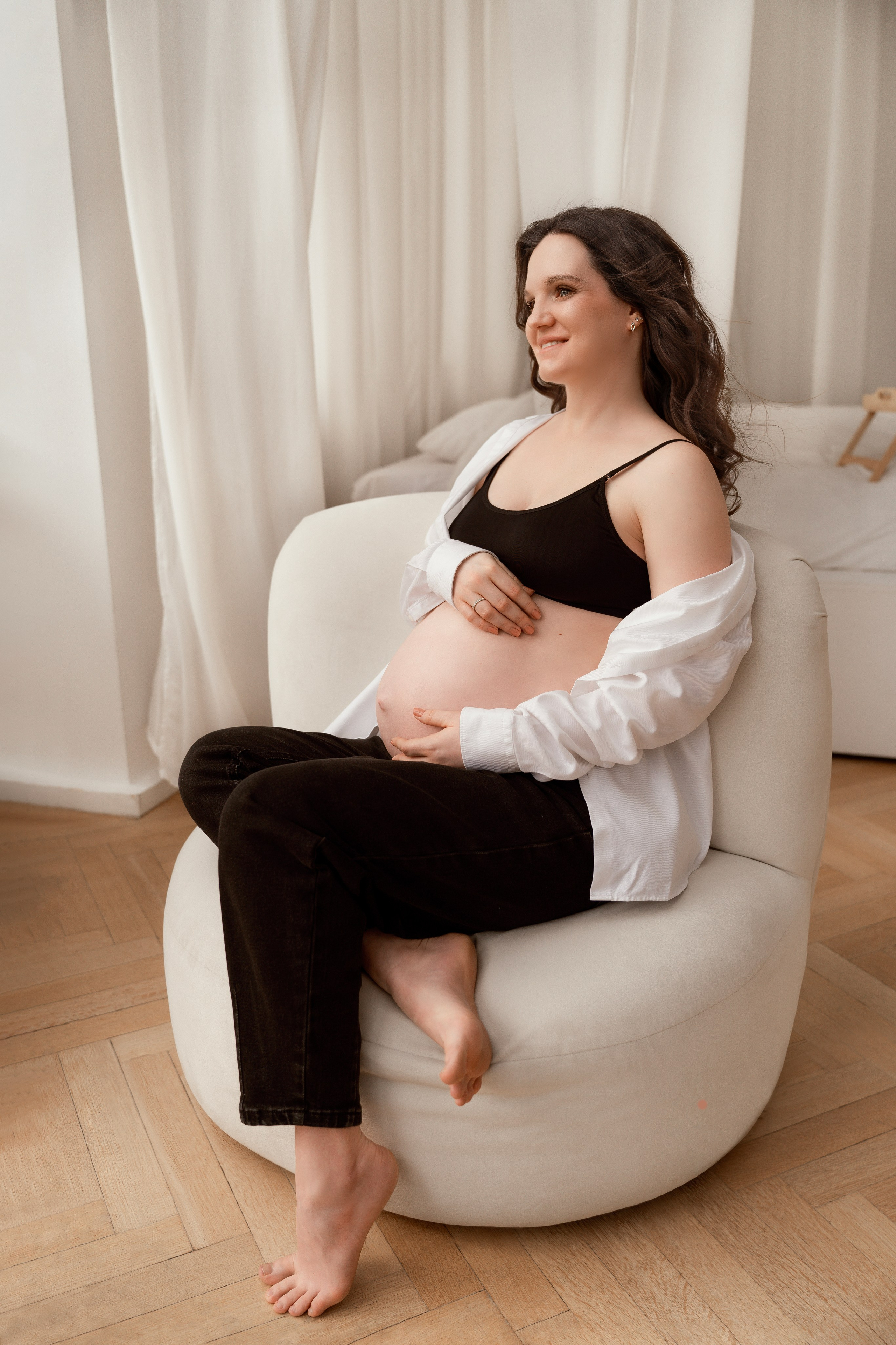 Съемка беременности в Москве. Фотограф Ольга Чувалдина Москва