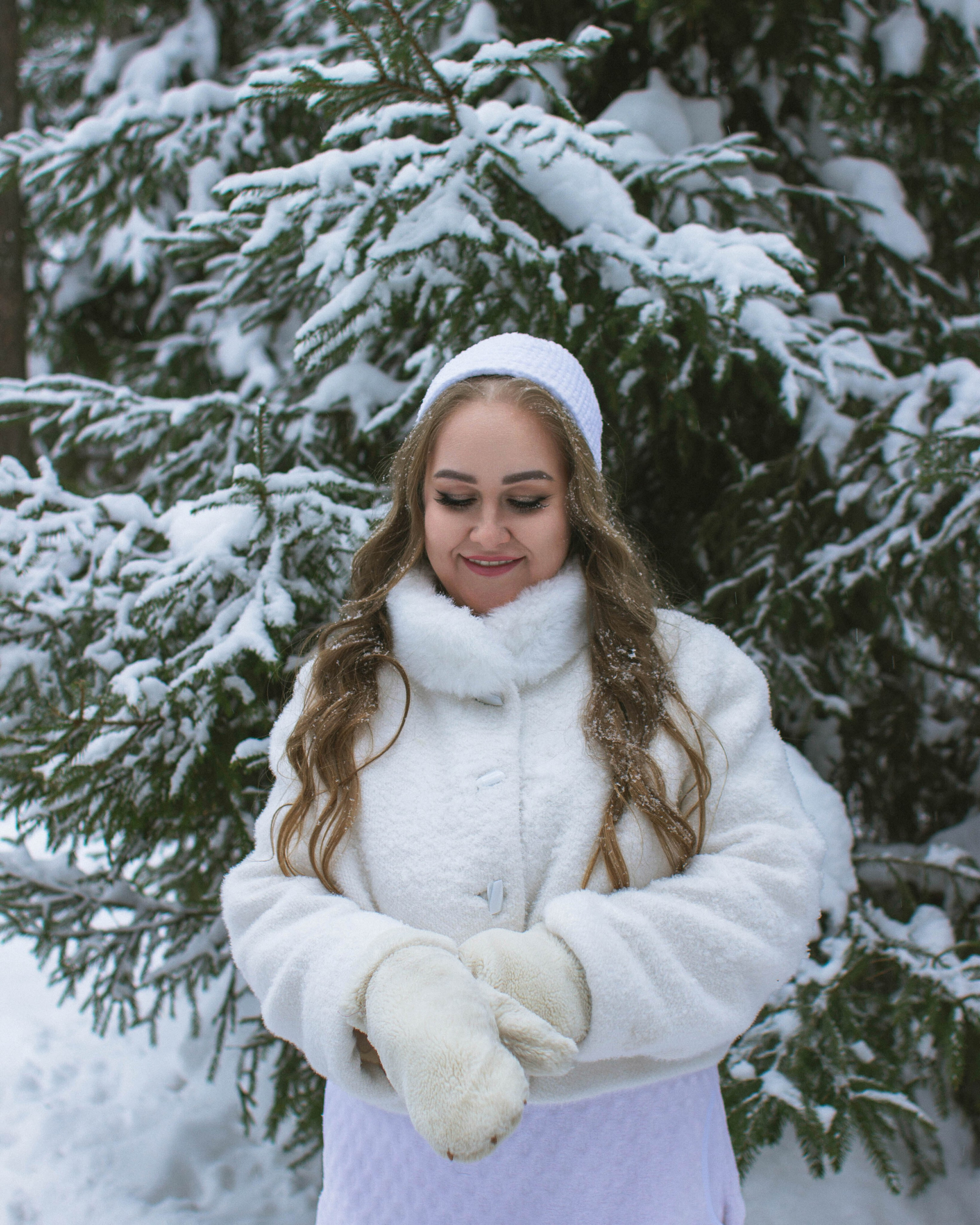 Зимняя фотосессия для мамы и дочки в Нижнем Новгороде