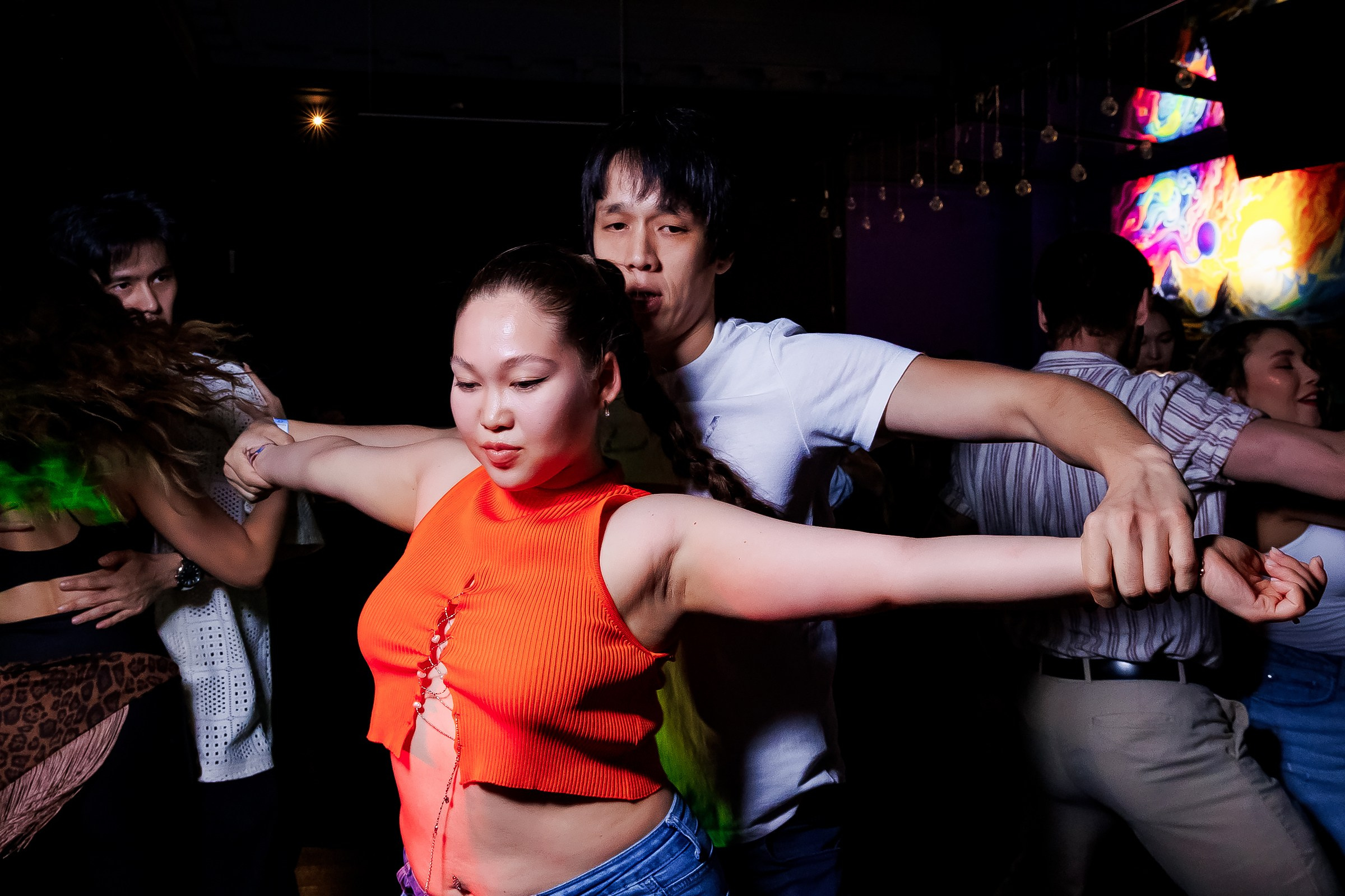 Bachata Party Hola Dance. Репортажный фотограф в Алматы Каюпов Сержан