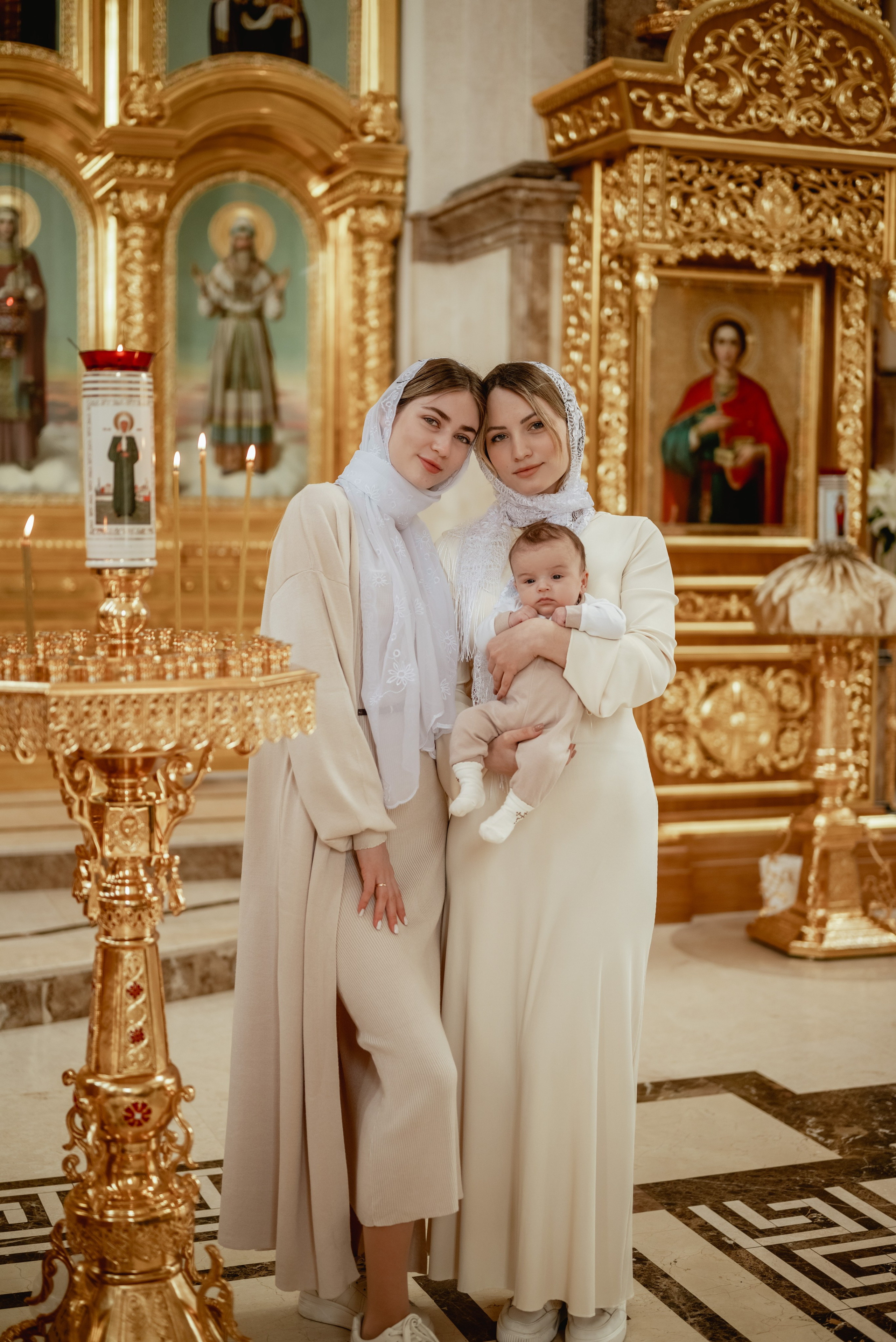 Крещение в Донецке. Юлия Басня семейный и свадебный фотограф в Донецке