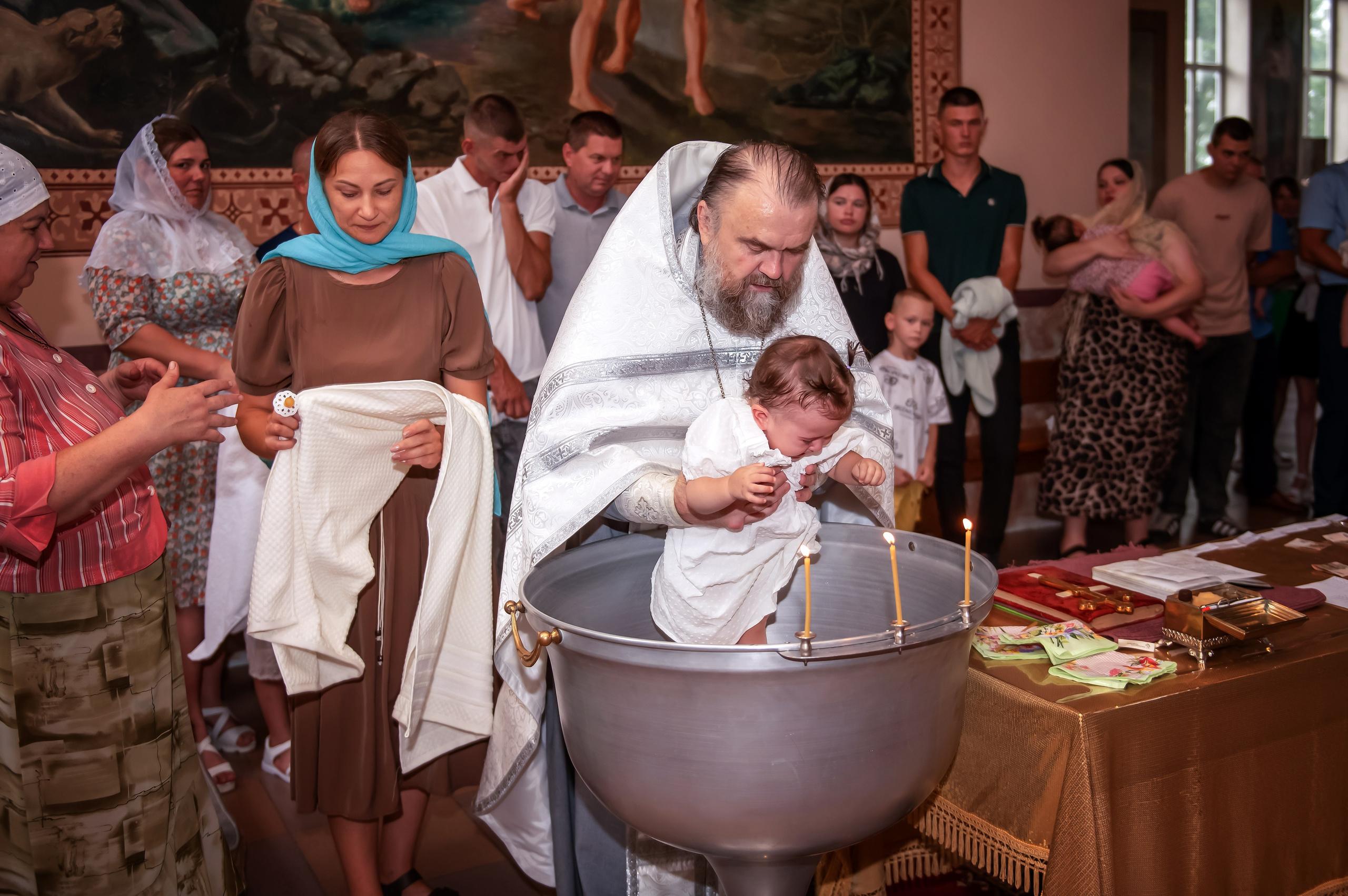 Фотосъемка крещения в Краснодаре. Семейный и детский фотограф в Краснодаре Ольга Осинцева