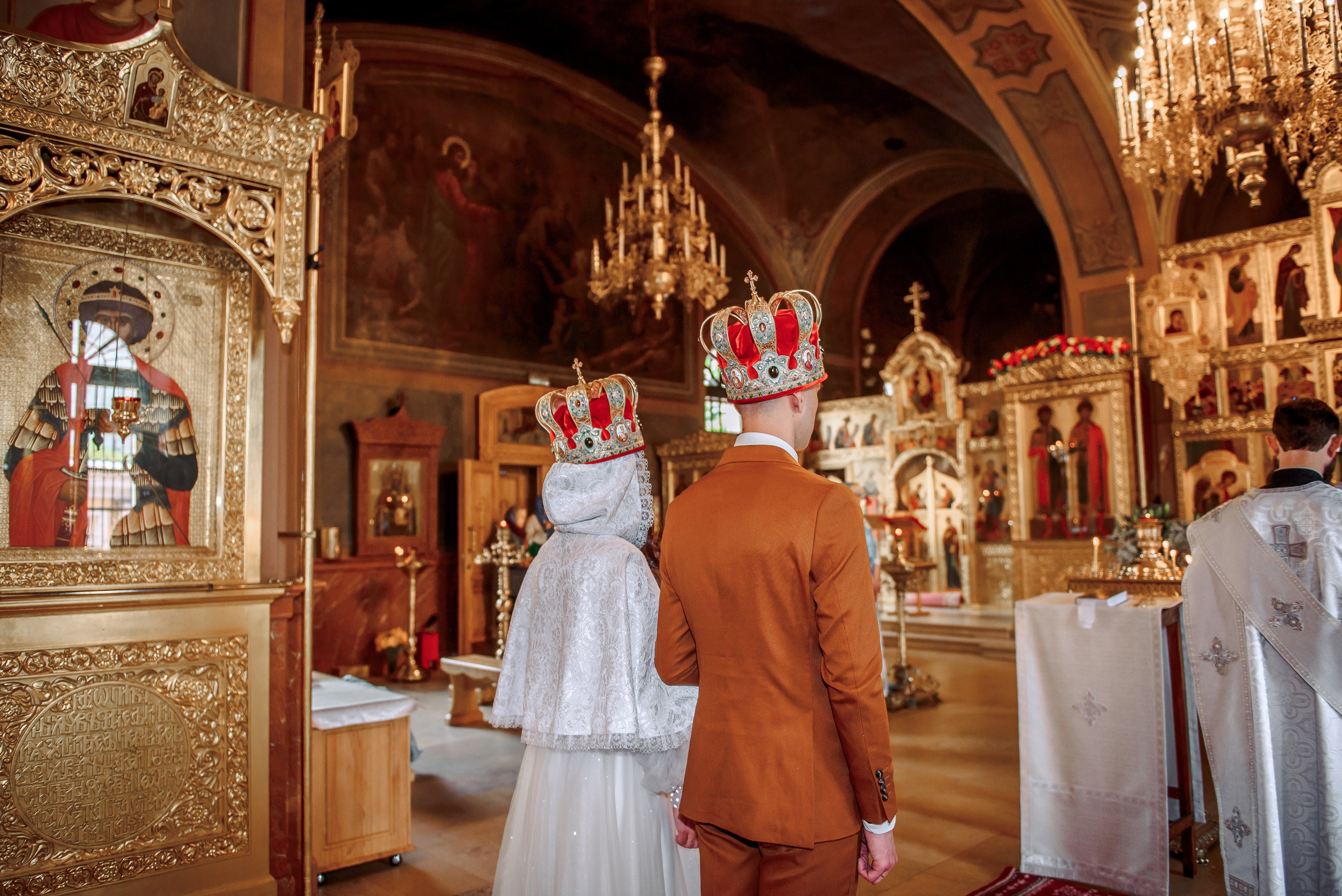 Венчание в Храме Бориса и Глеба в Дегунино. Свадебный и семейный фотограф в Москве Юлия Винник