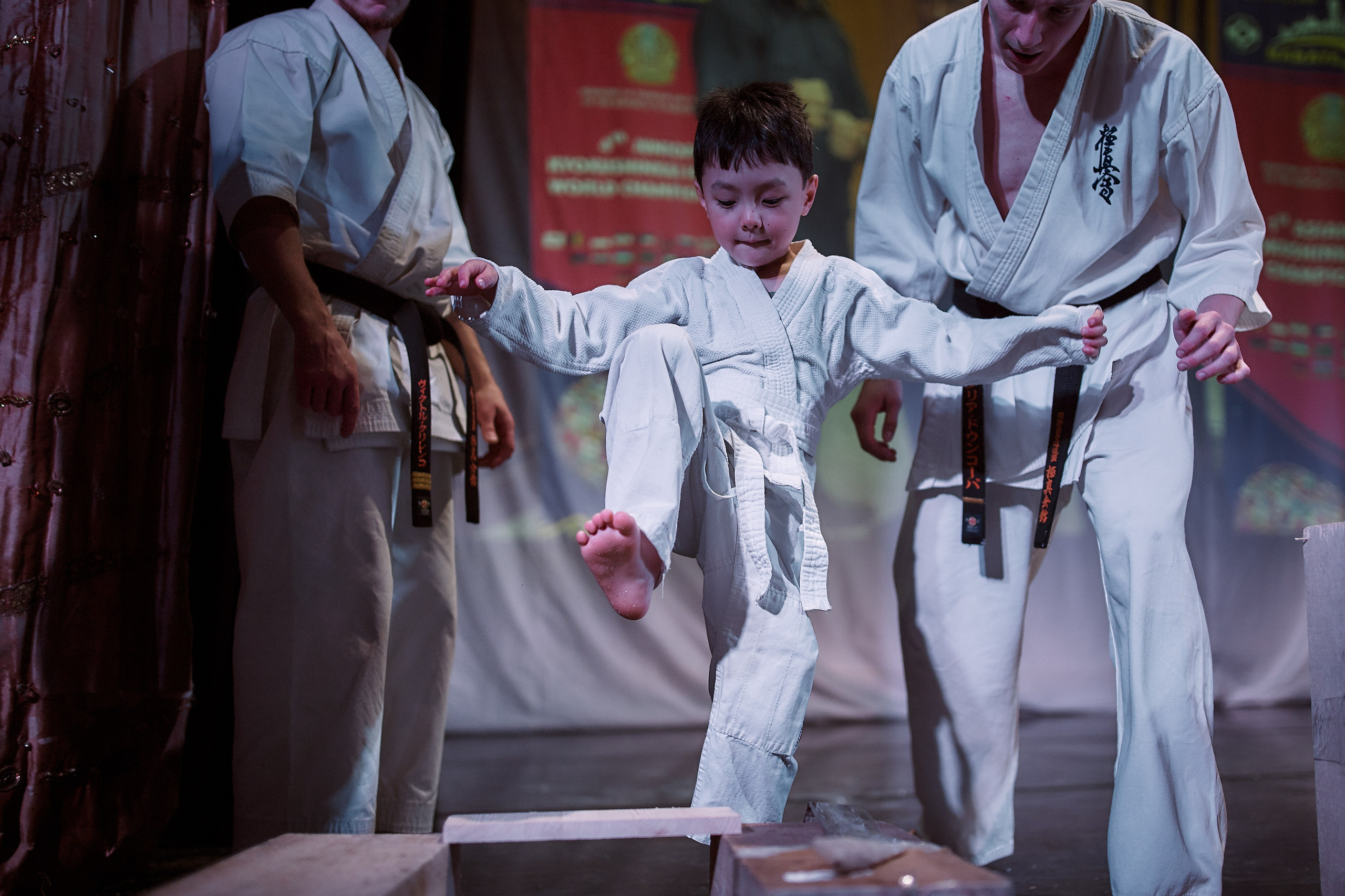 Репортаж награждения по дисциплине киокушин каратэ. Репортажный фотограф Ирина Курманаева