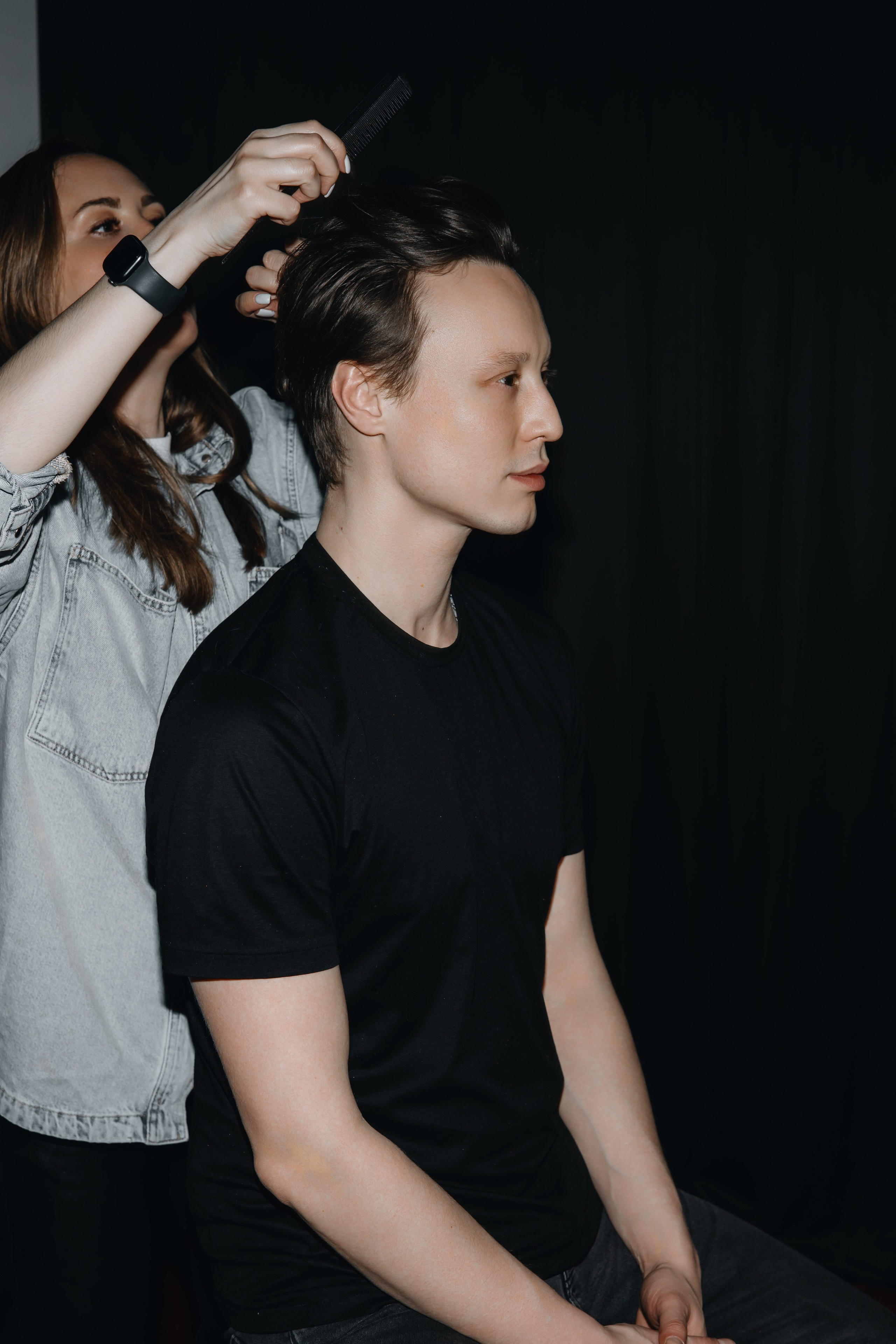 Backstage для журнала «Караван историй» с Юлией Куварзиной. Фотограф в Москве и Санкт-Петербурге Дарина