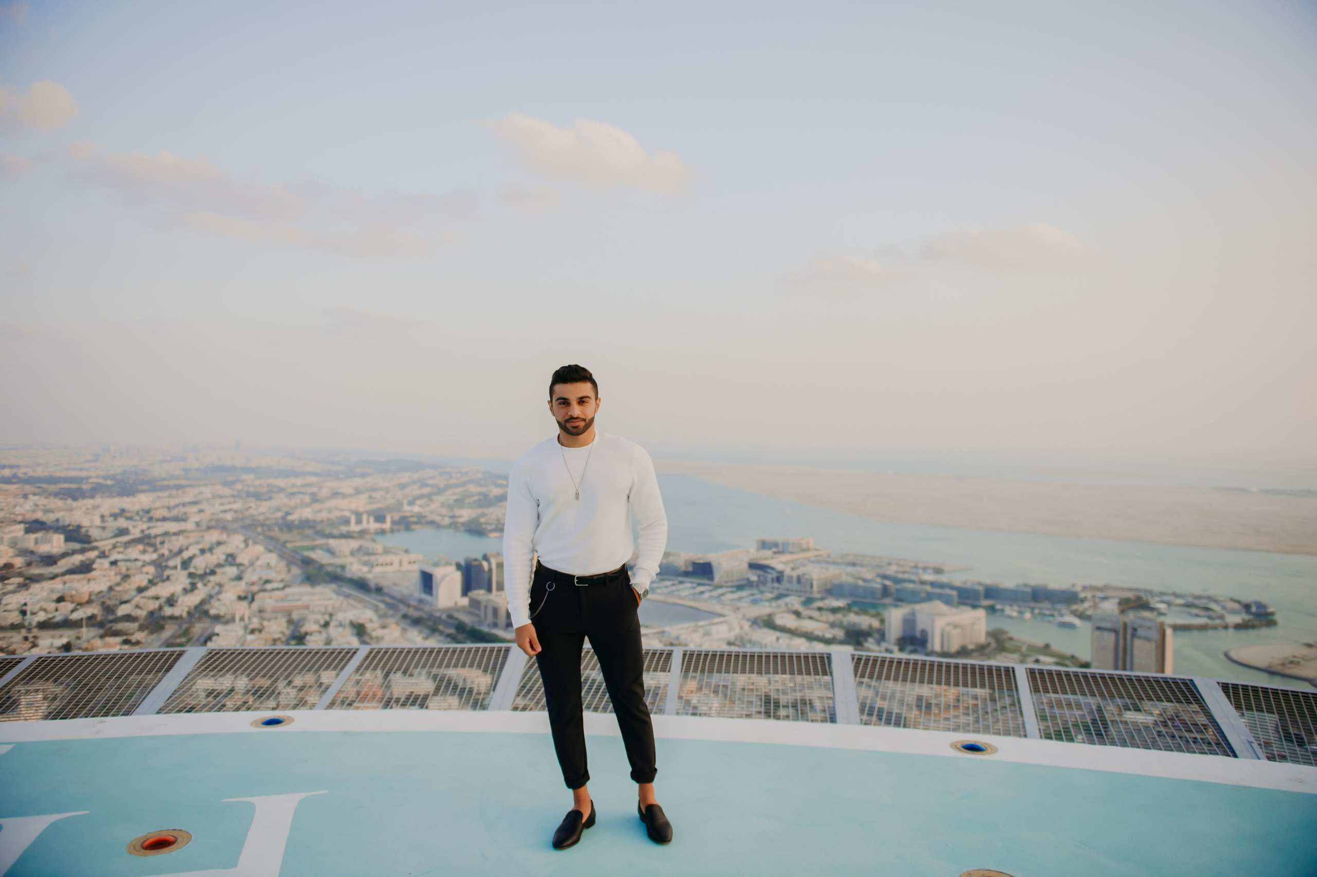 Love Story на высоте (Абу Даби). Фотограф в Москве и Санкт-Петербурге Дарина