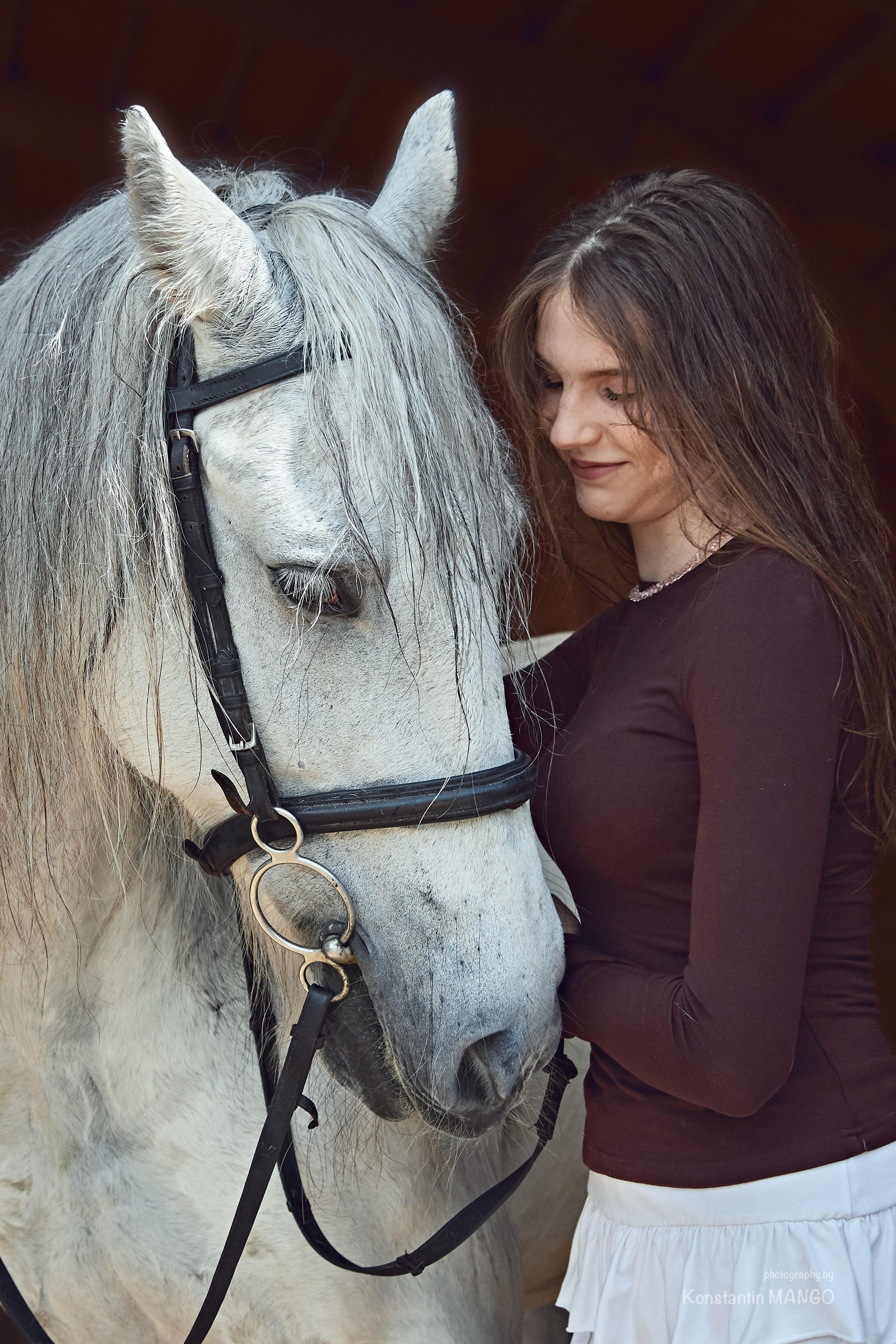 Фотопрогулка для Виктории и Полины на лошадях. Фотограф в Рязани. Свадьба, семейное фото, портрет. Константин Манго