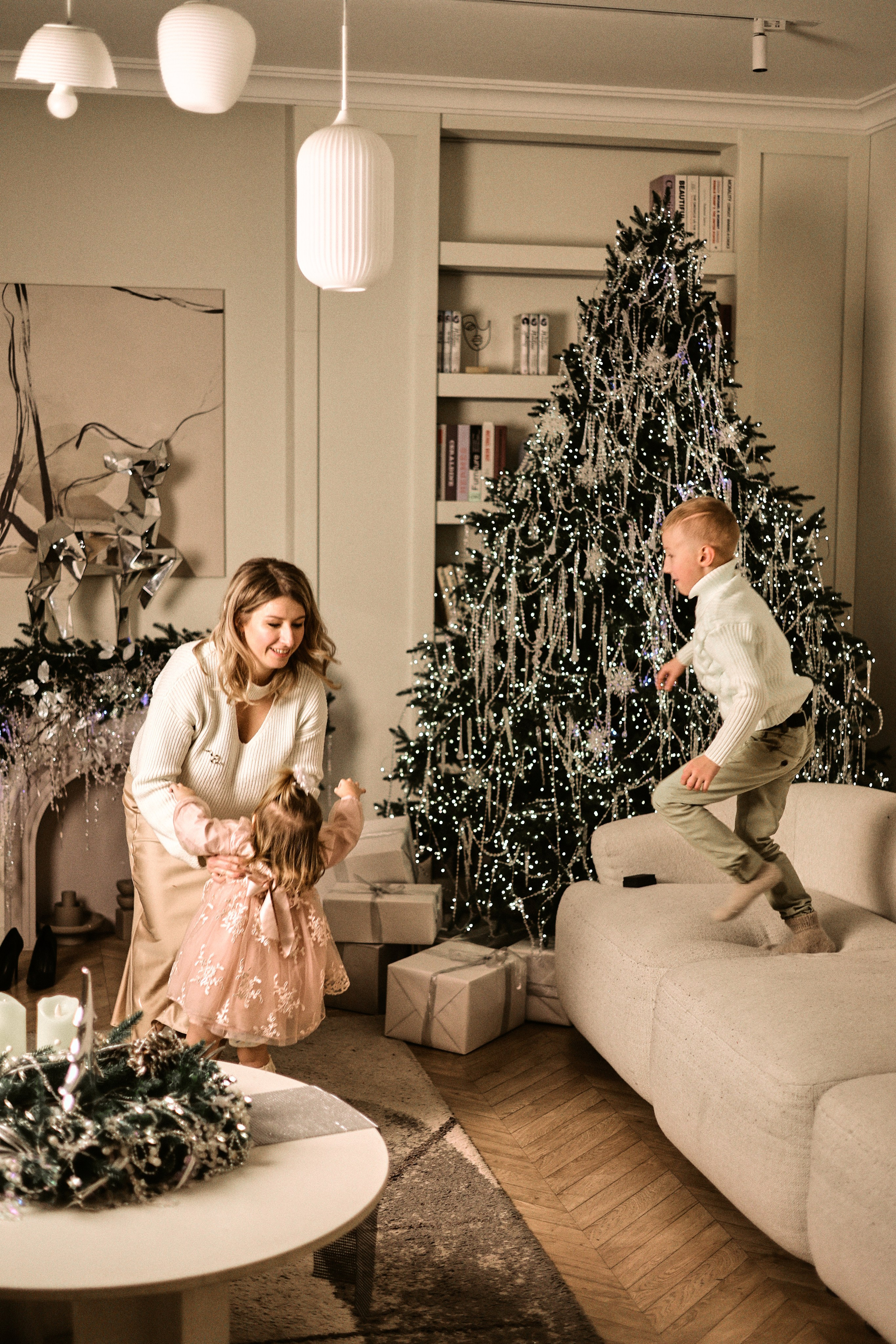 Елена и детки. Фотограф Москва