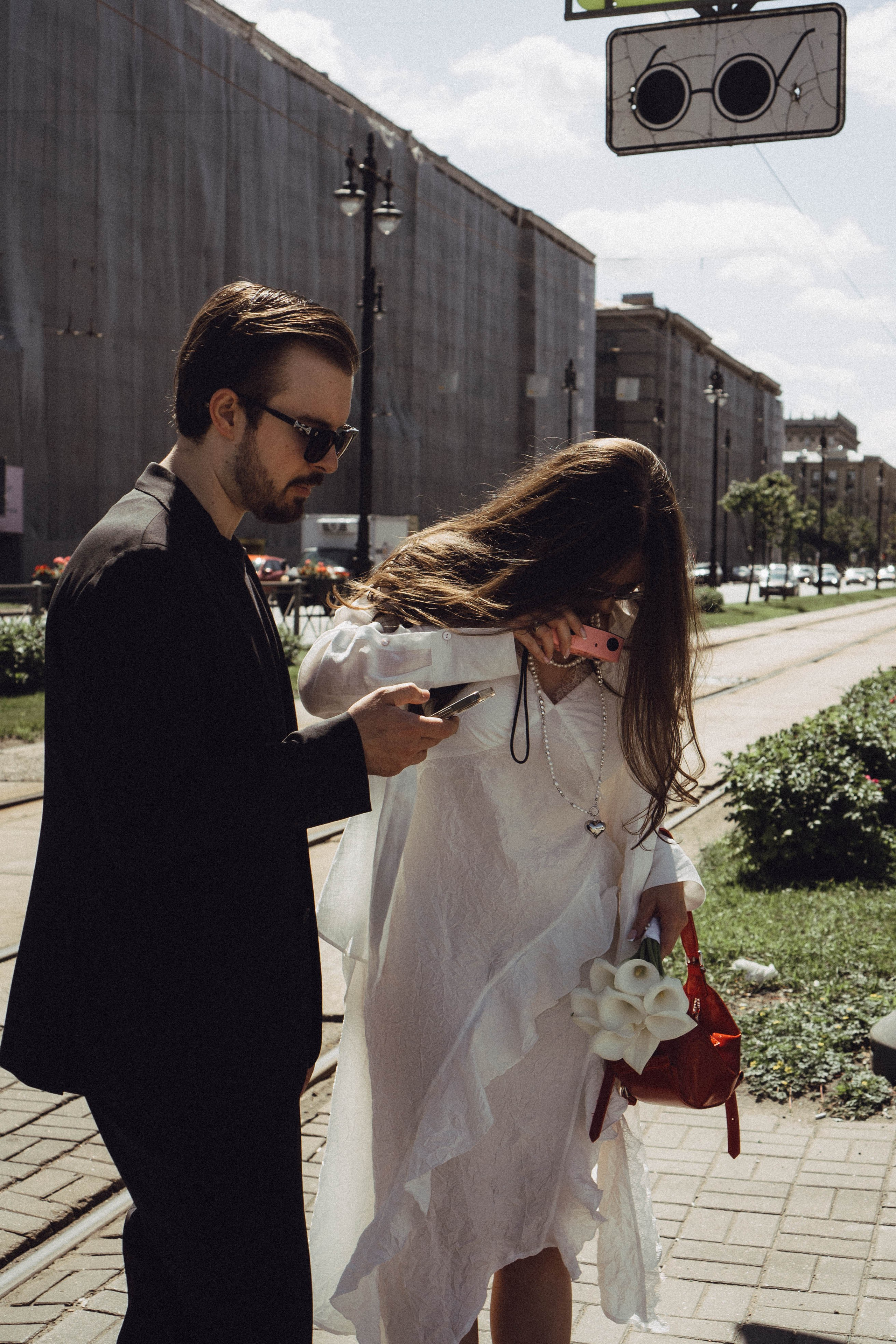 СВАДЕБНАЯ СЬЕМКА В ПАРКЕ ПОБЕДЫ И ПРОГУЛКА ПО МОСКОВСКОМУ ПРОСПЕКТУ. Профессиональный фотограф, Санкт-Петербург — Виктория Богомолова