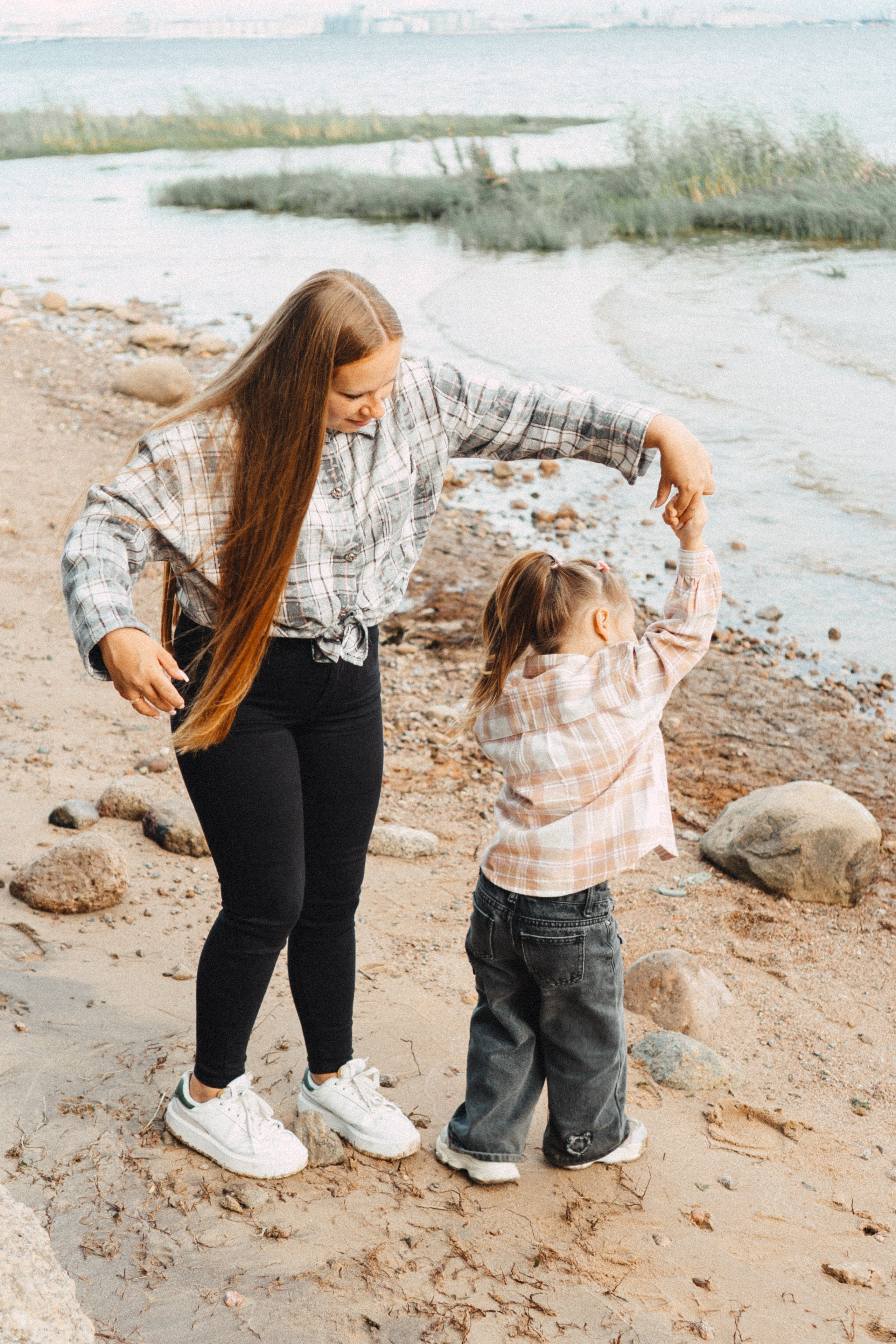 МАМА И ДОЧКА НА ФИНСКОМ ЗАЛИВЕ. Профессиональный фотограф, Санкт-Петербург — Виктория Богомолова