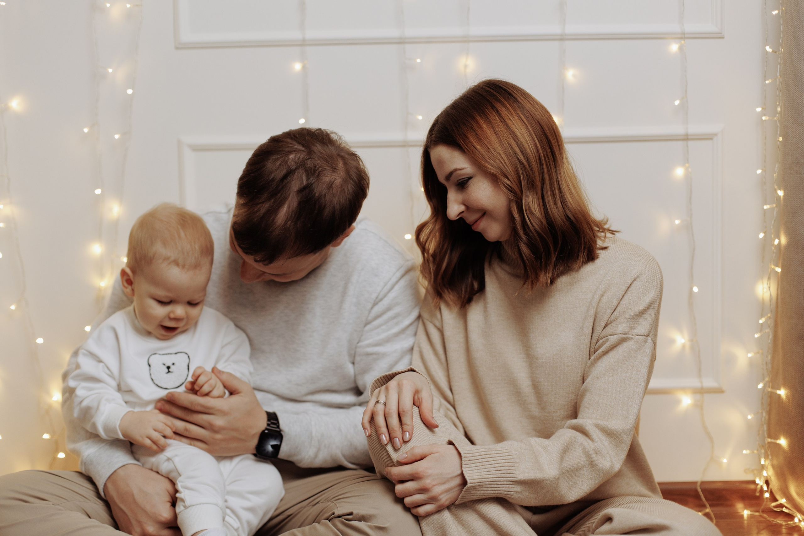 Семейная фотосессия «студия». Свадебный фотограф