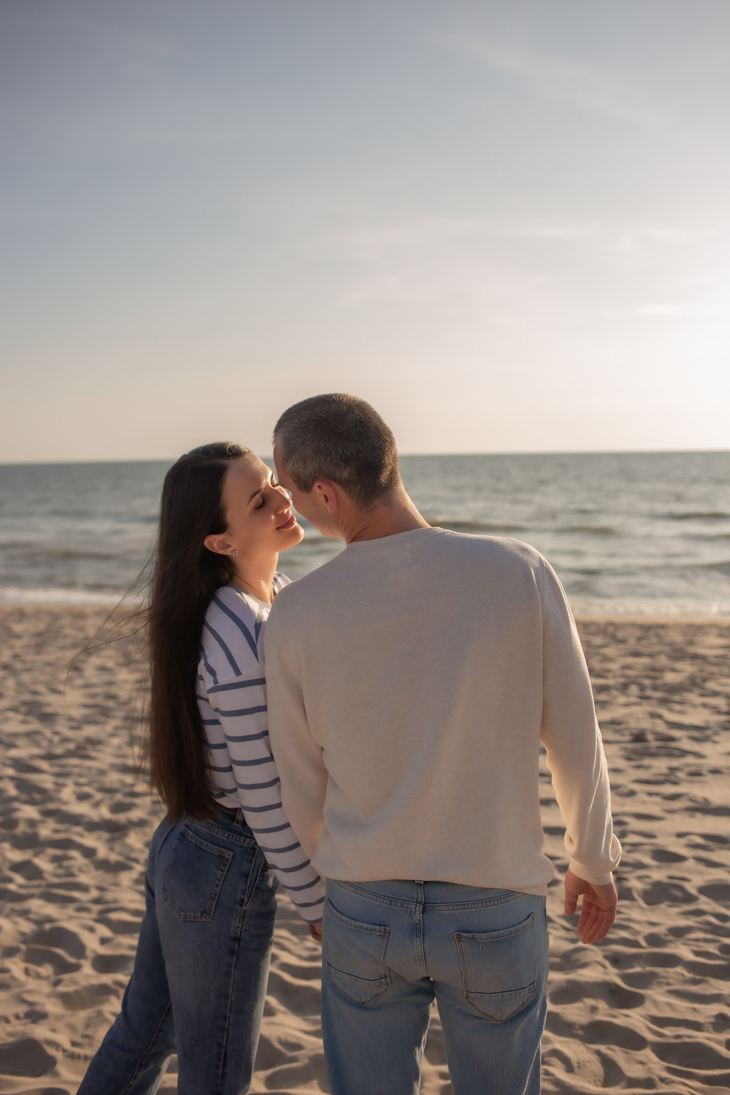 Павел и Татьяна. Закат в Янтарном. Фотограф в Калининграде Решетникова Алина