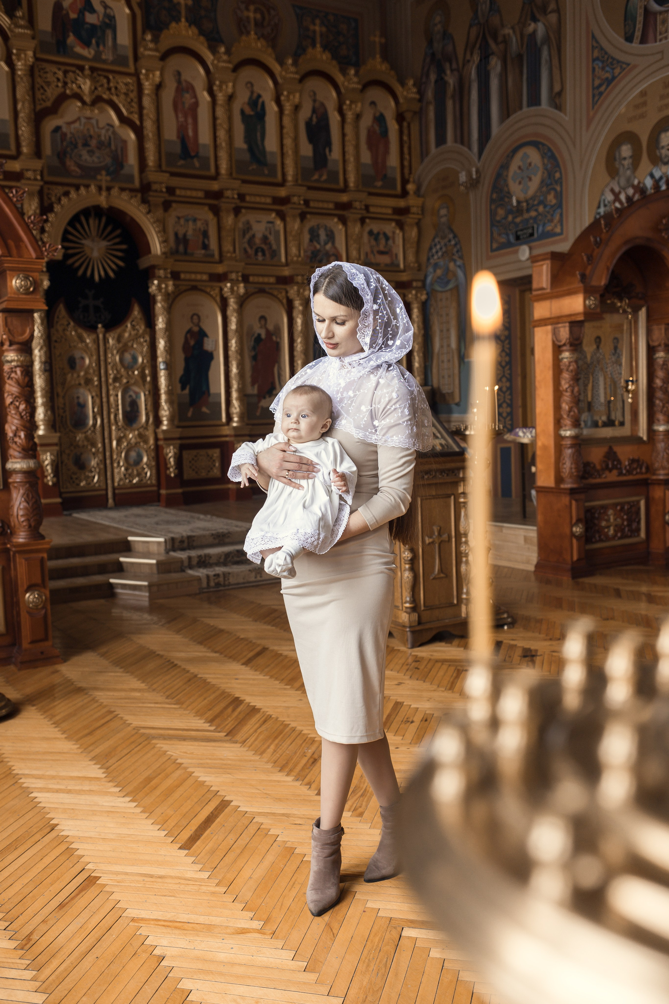 Крещение. Фотограф новорожденных, детский фотограф в г. Оренбурге Екатерина Козлова