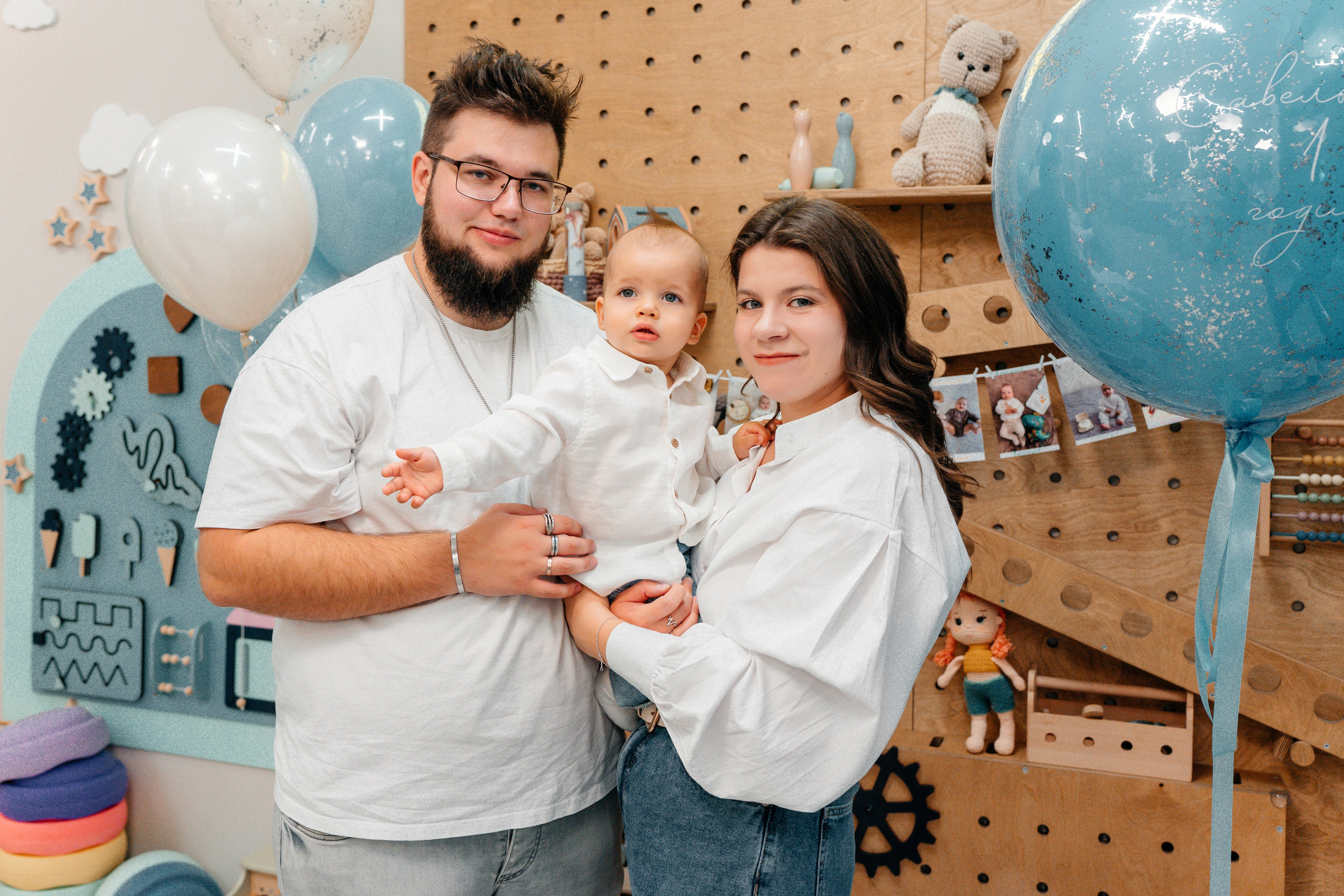 Годовасие Савелия. Ваш семейный фотограф в Минске — Вика Трегубова