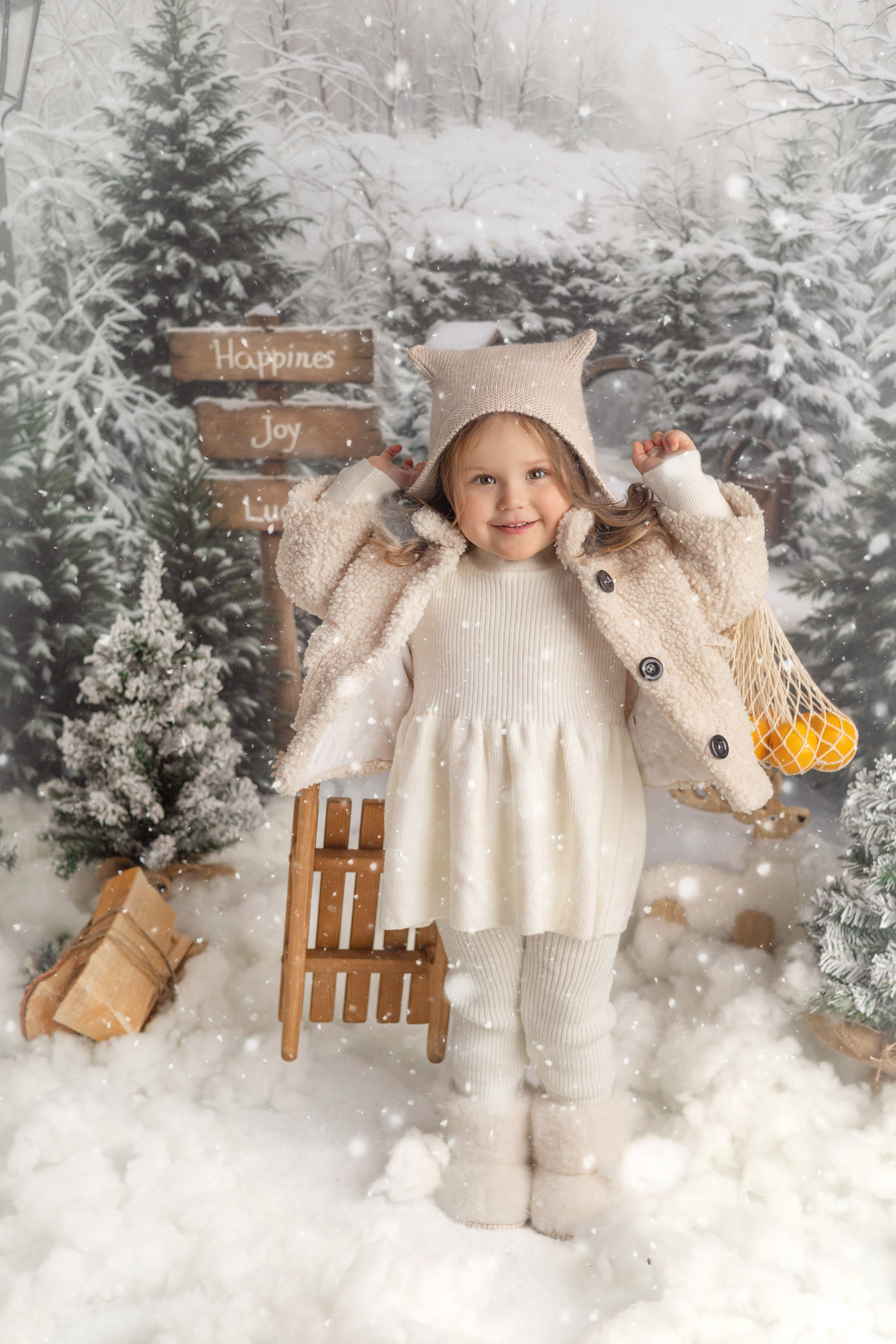 «Лесная опушка». «Вкадре» — фотосессия новорожденных Тула | детский фотограф в Туле