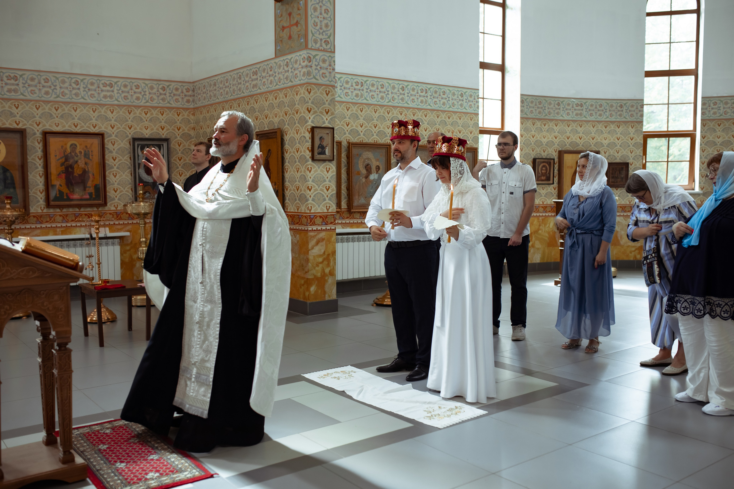 Венчание Елены и Павла в Храме СВ Саввы Сторожевского. Семейный и детский фотограф в Москве Дорогова Екатерина
