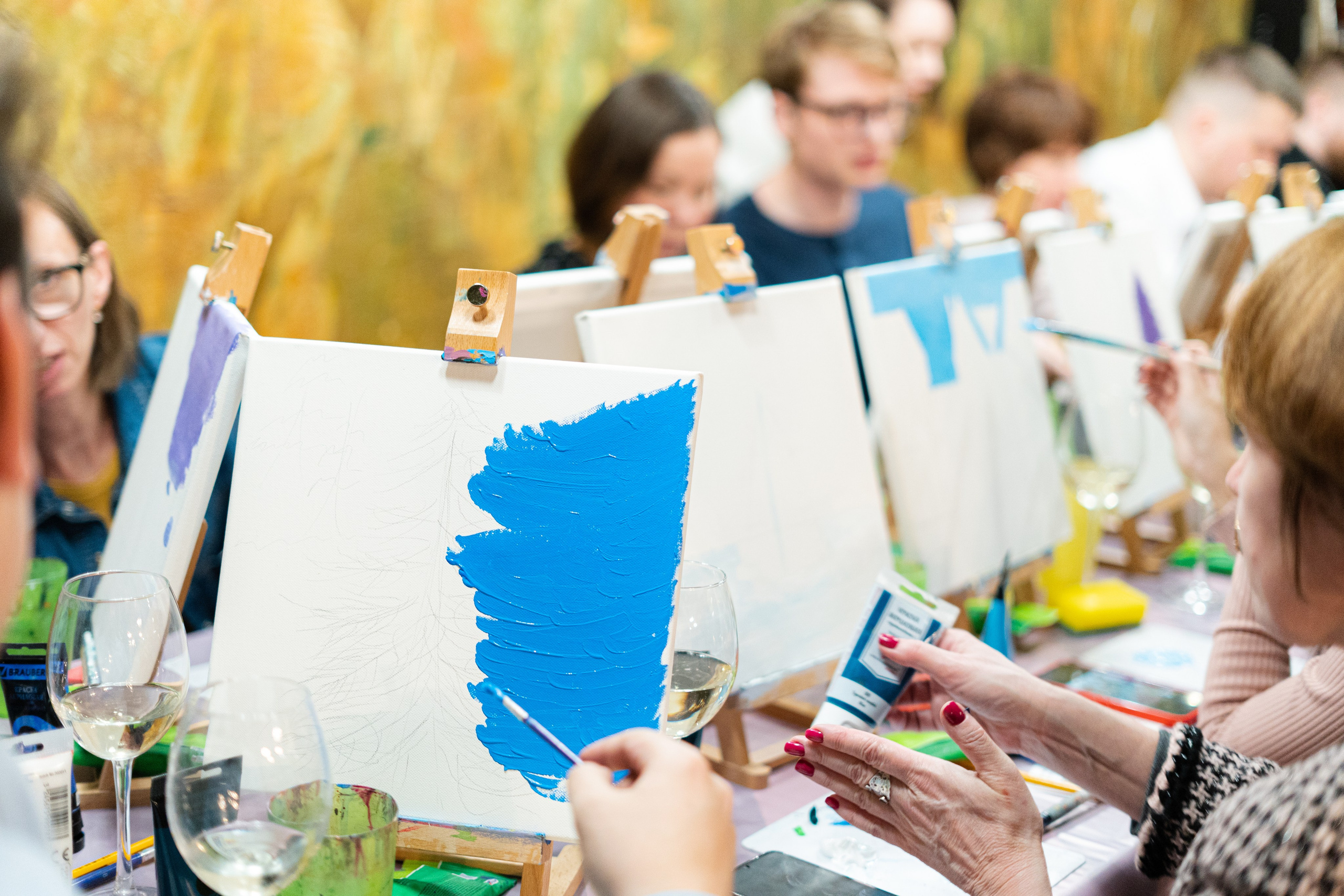 Корпоратив Teach Me Art 2. Портретный фотограф в Москве и Санкт-Петербурге Арина Чех