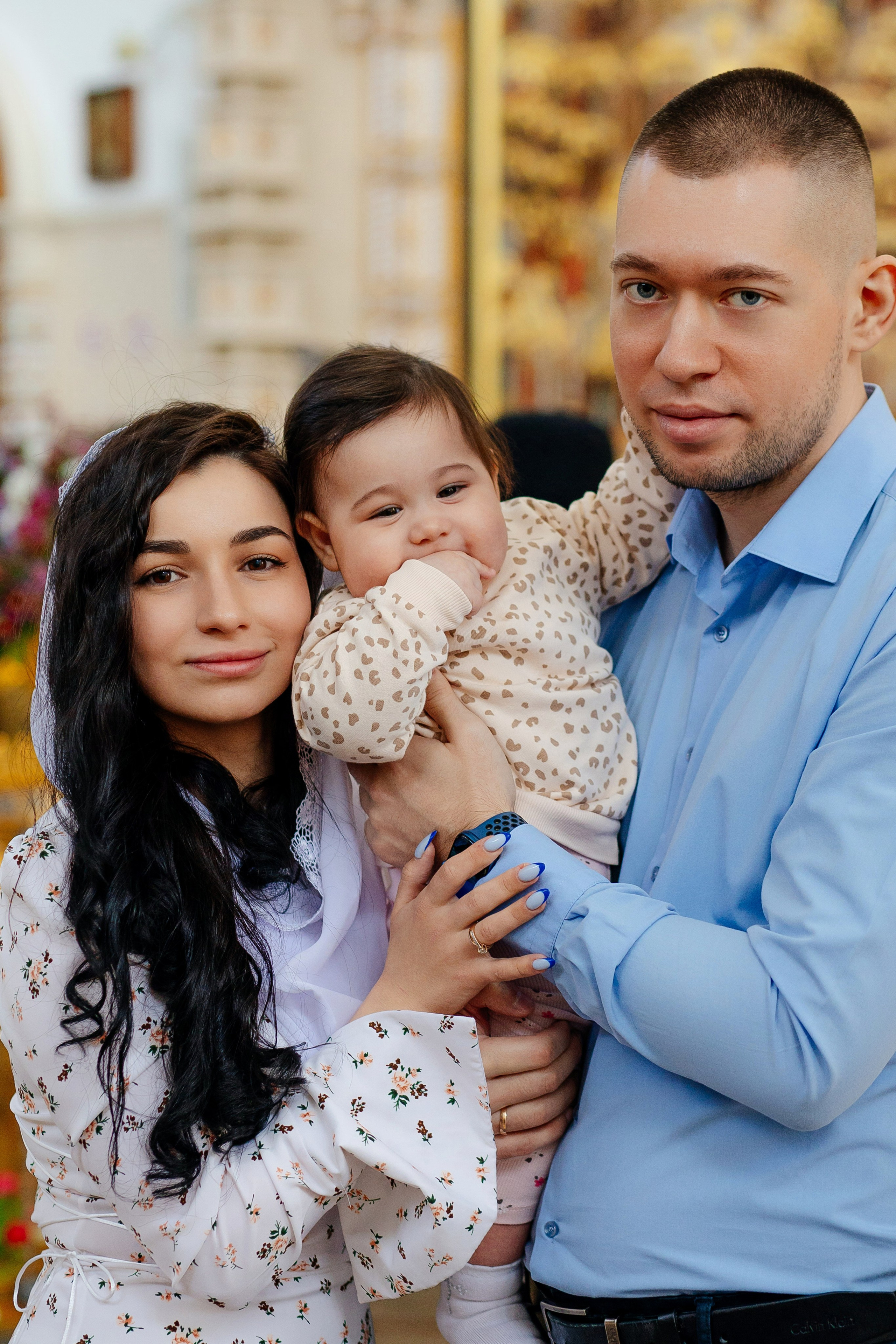 Крещение Амелии. Семейный и детский фотограф в Москве Александра Мак