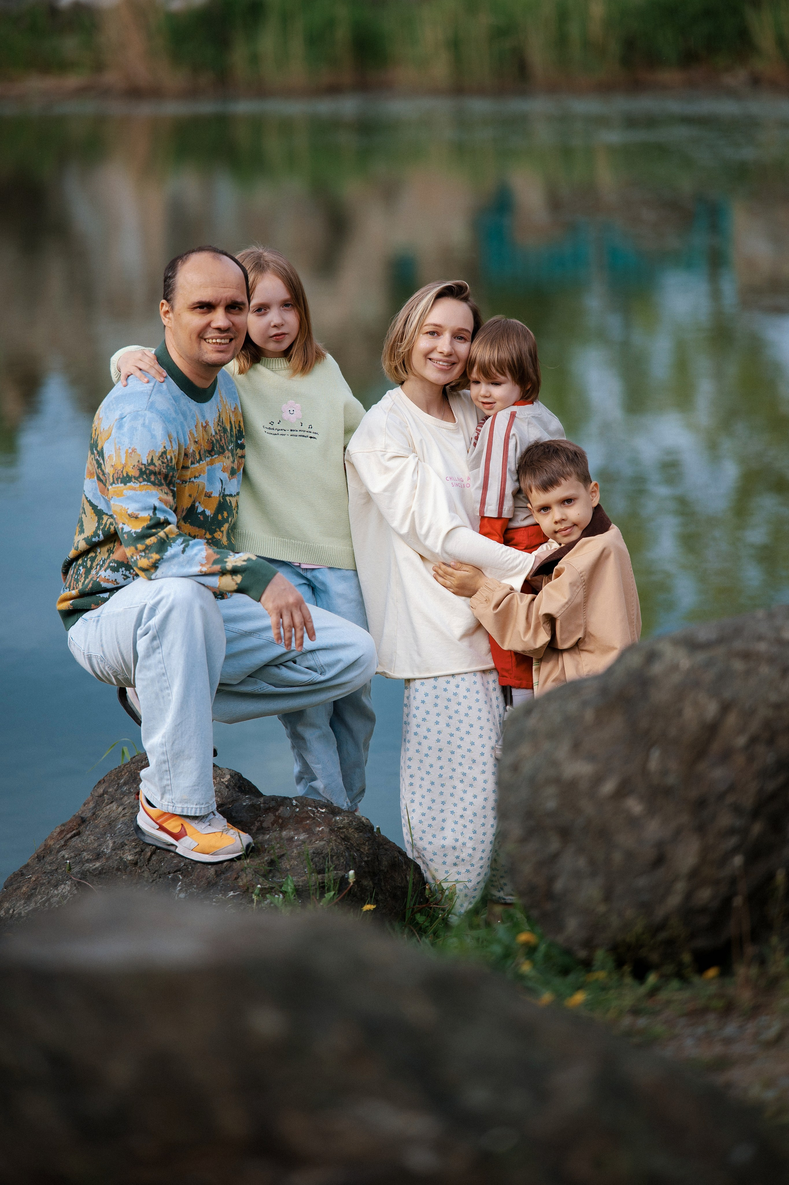 Семья Долинских. Фотограф г. Хабаровск