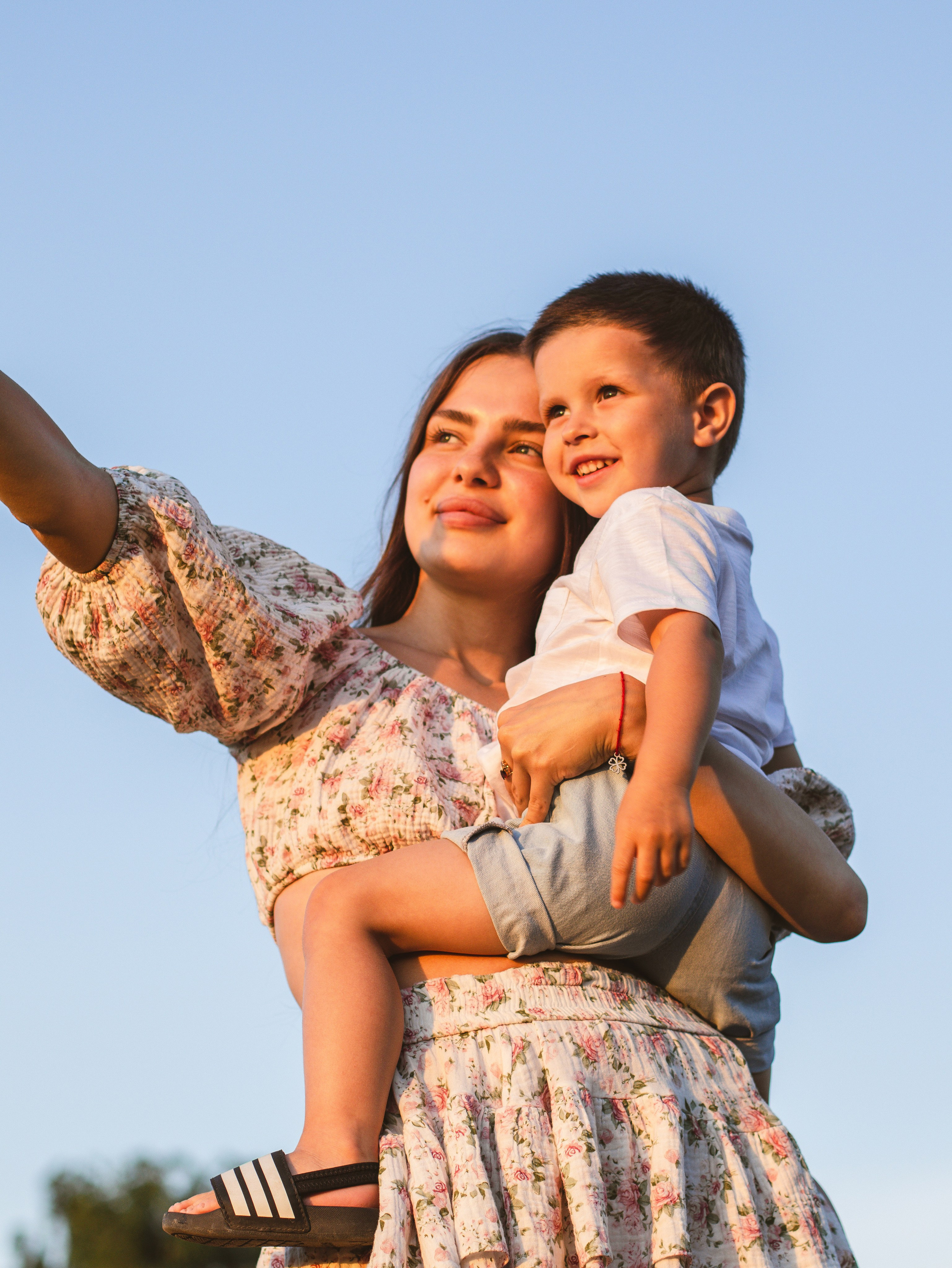 Мария с сыном Сашей. Семейный фотограф в Ангарске Екатерина Трифонова