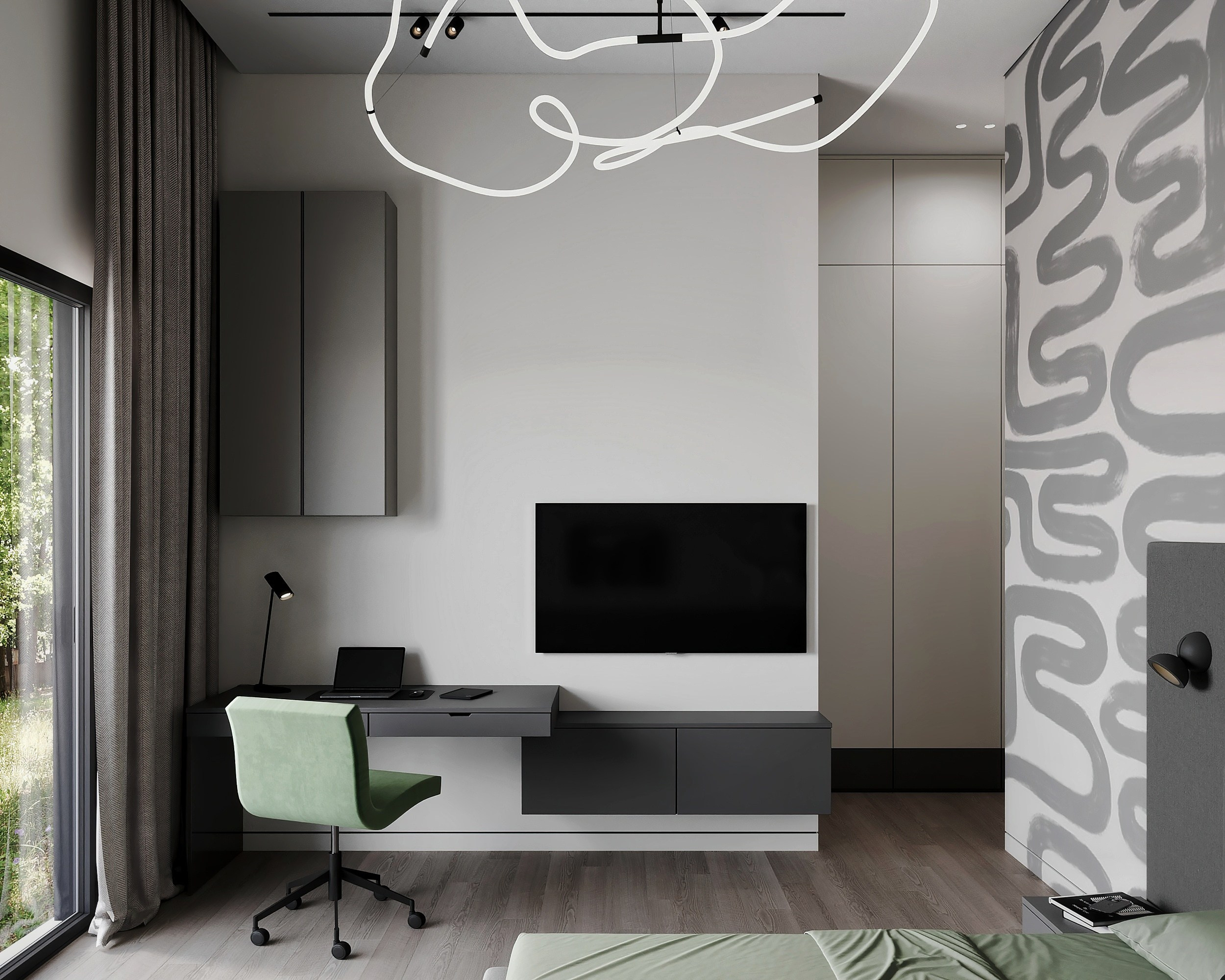 B31_2024_Tretiakova interior. 3d визуализатор интерьера Анастасия Лосицкая