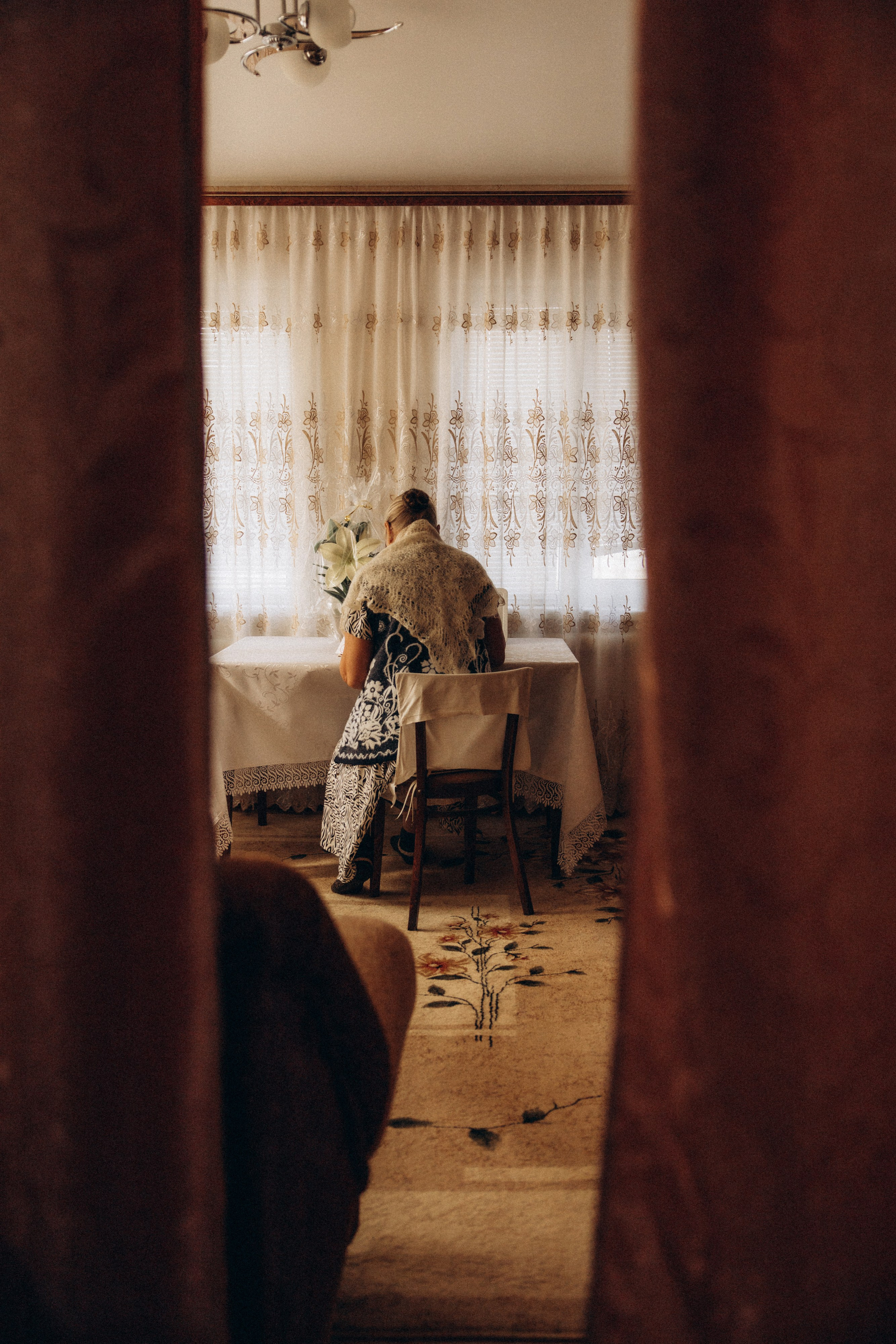 Аня и бабушка. Семейный фотограф Губкин/Старый Оскол