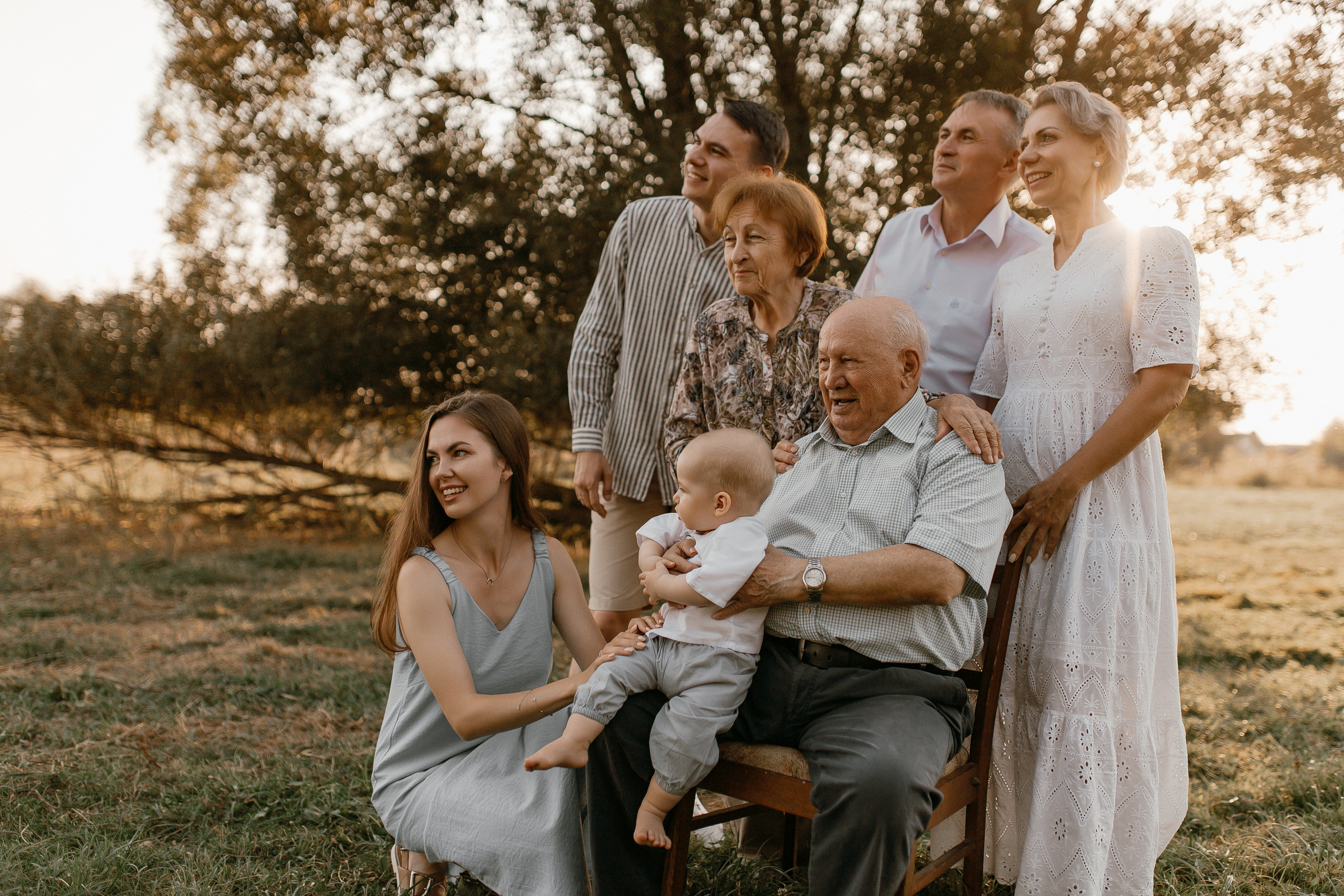 4 поколения. Семейный фотограф Губкин/Старый Оскол