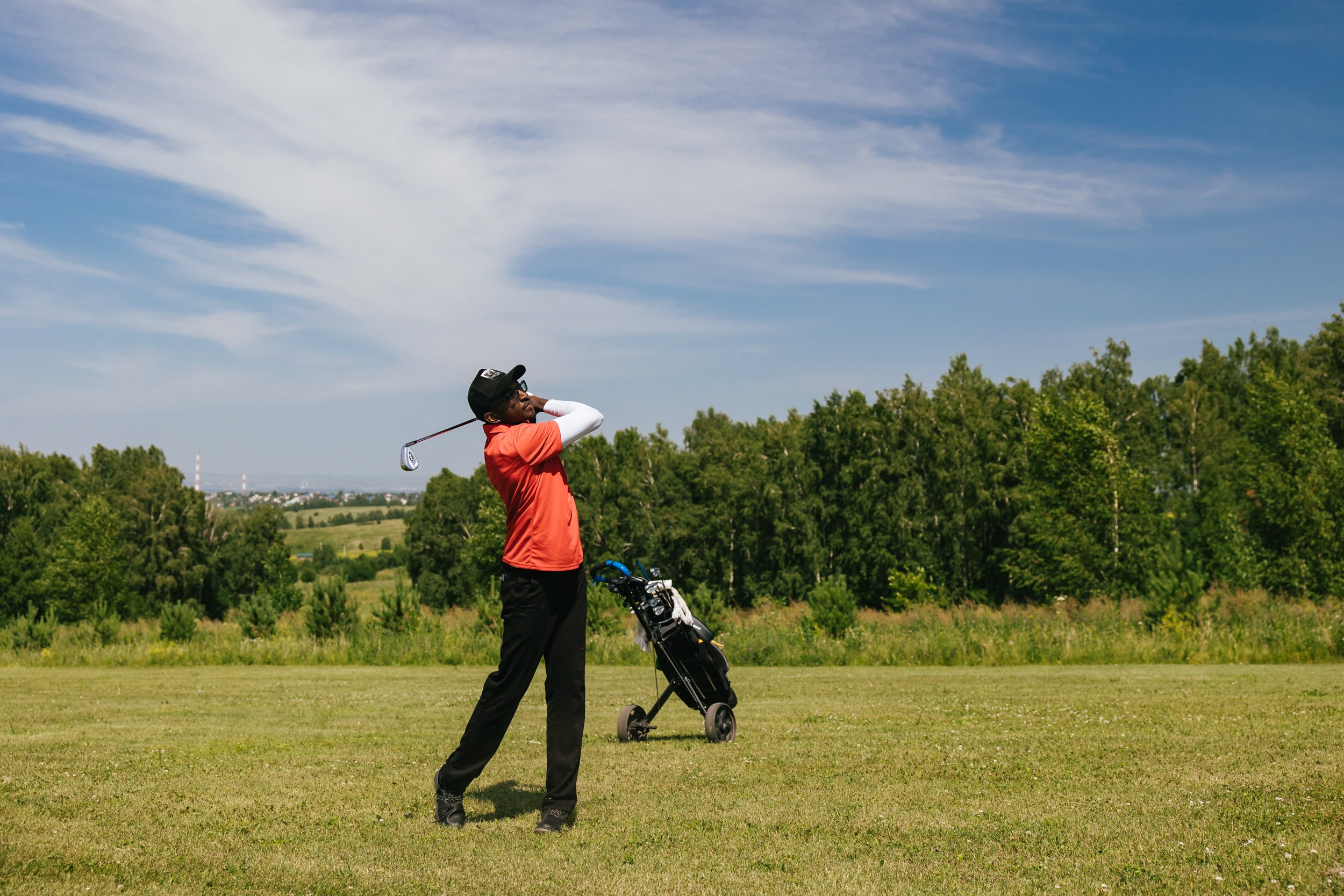 СТУДЕНЧЕСКИЕ СОРЕВНОВАНИЯ ПО ГОЛЬФУ. Фотограф Анастасия Косюра