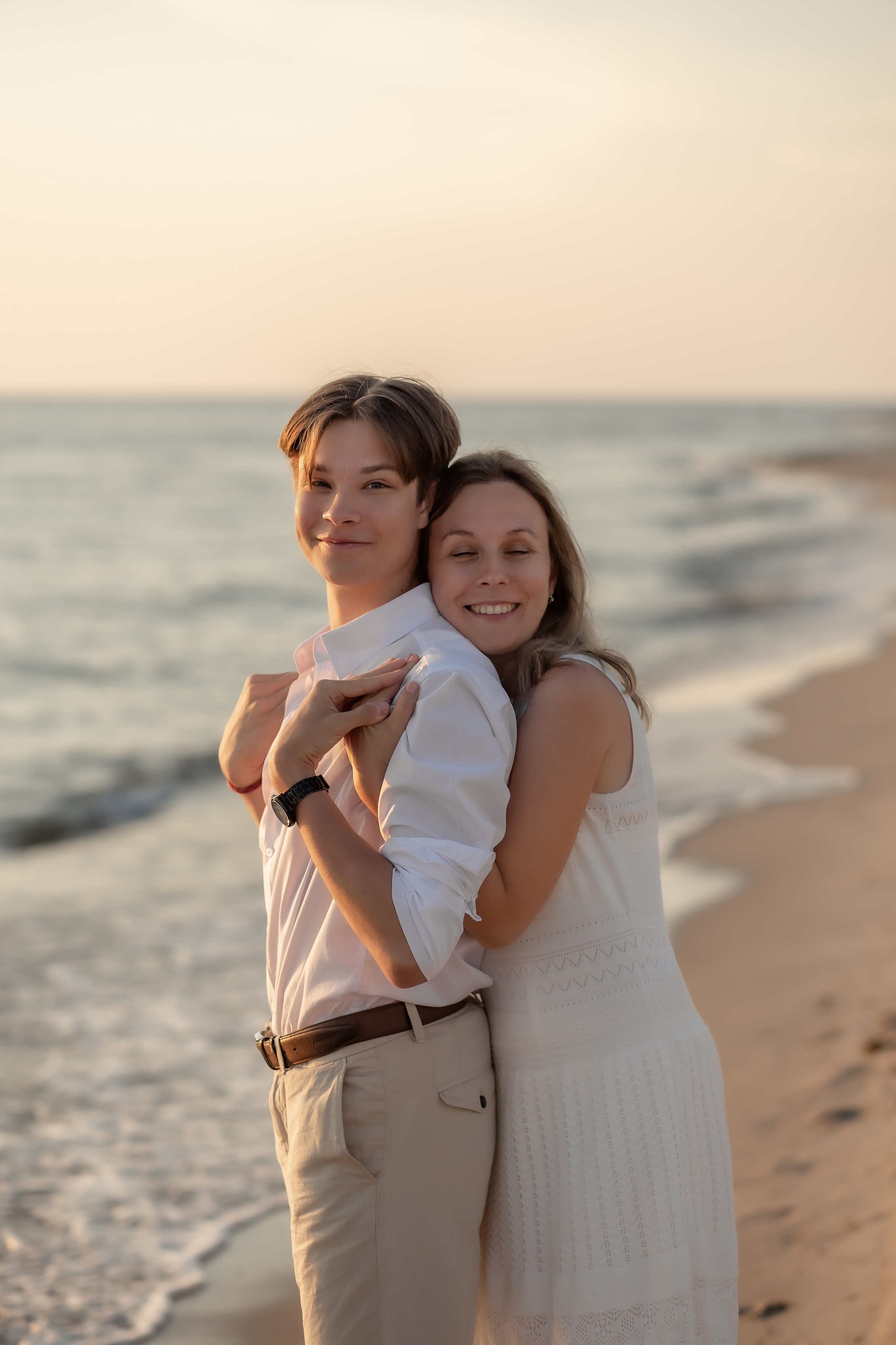 Екатерина и Антон. На закате. Фотограф в Калининграде Решетникова Алина