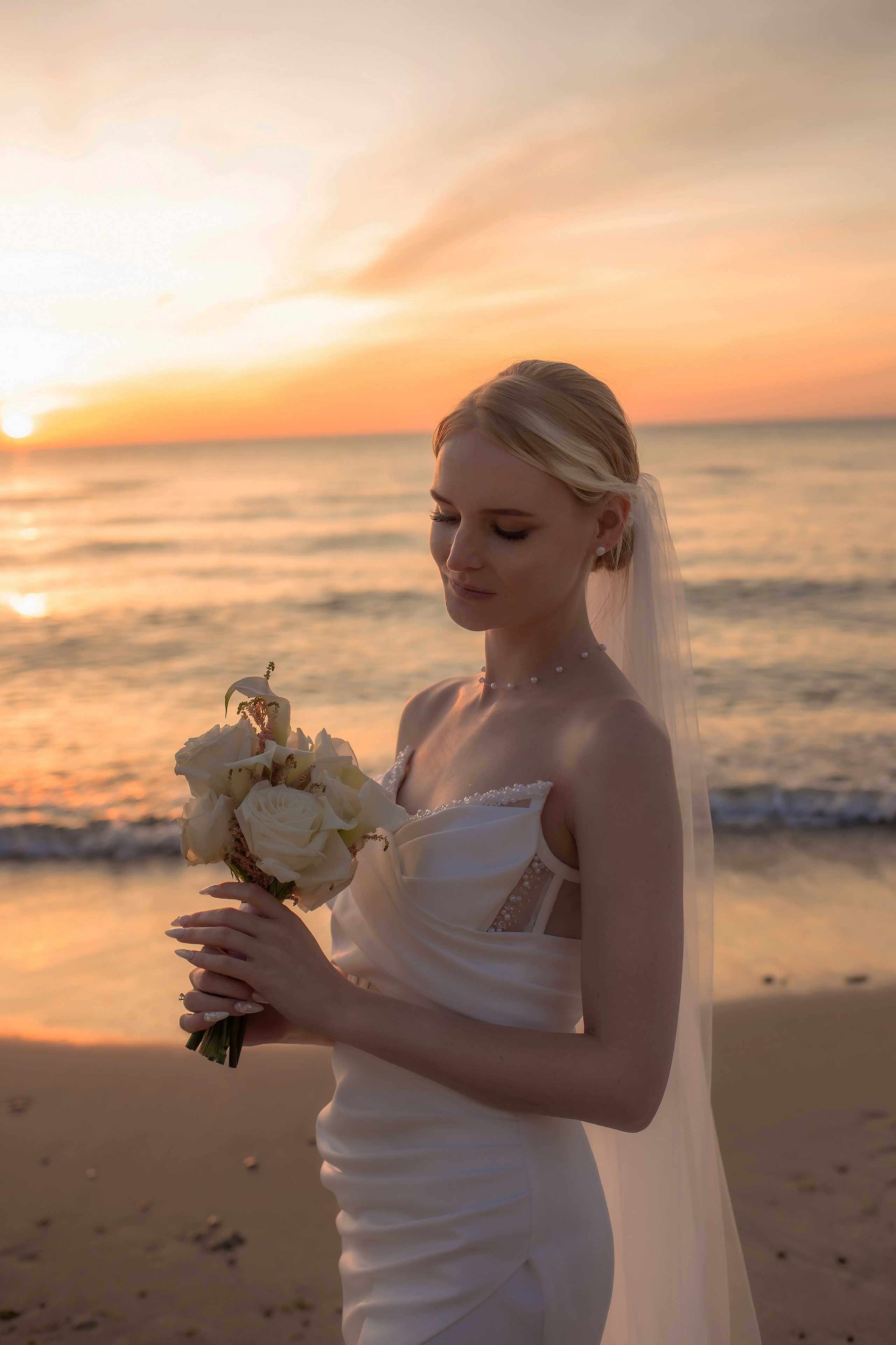 Александра и Влад. На закате. Фотограф в Калининграде Решетникова Алина