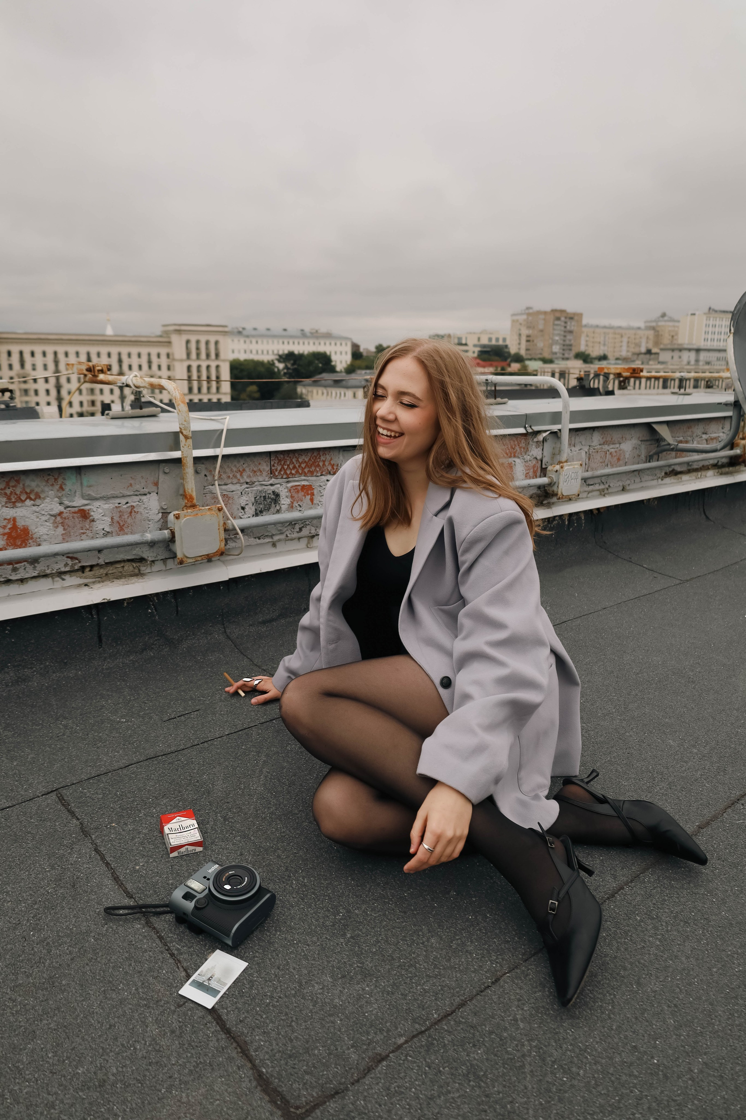 ПРОГУЛКИ ПО КРЫШЕ. Фотограф Химки Анна Татарских