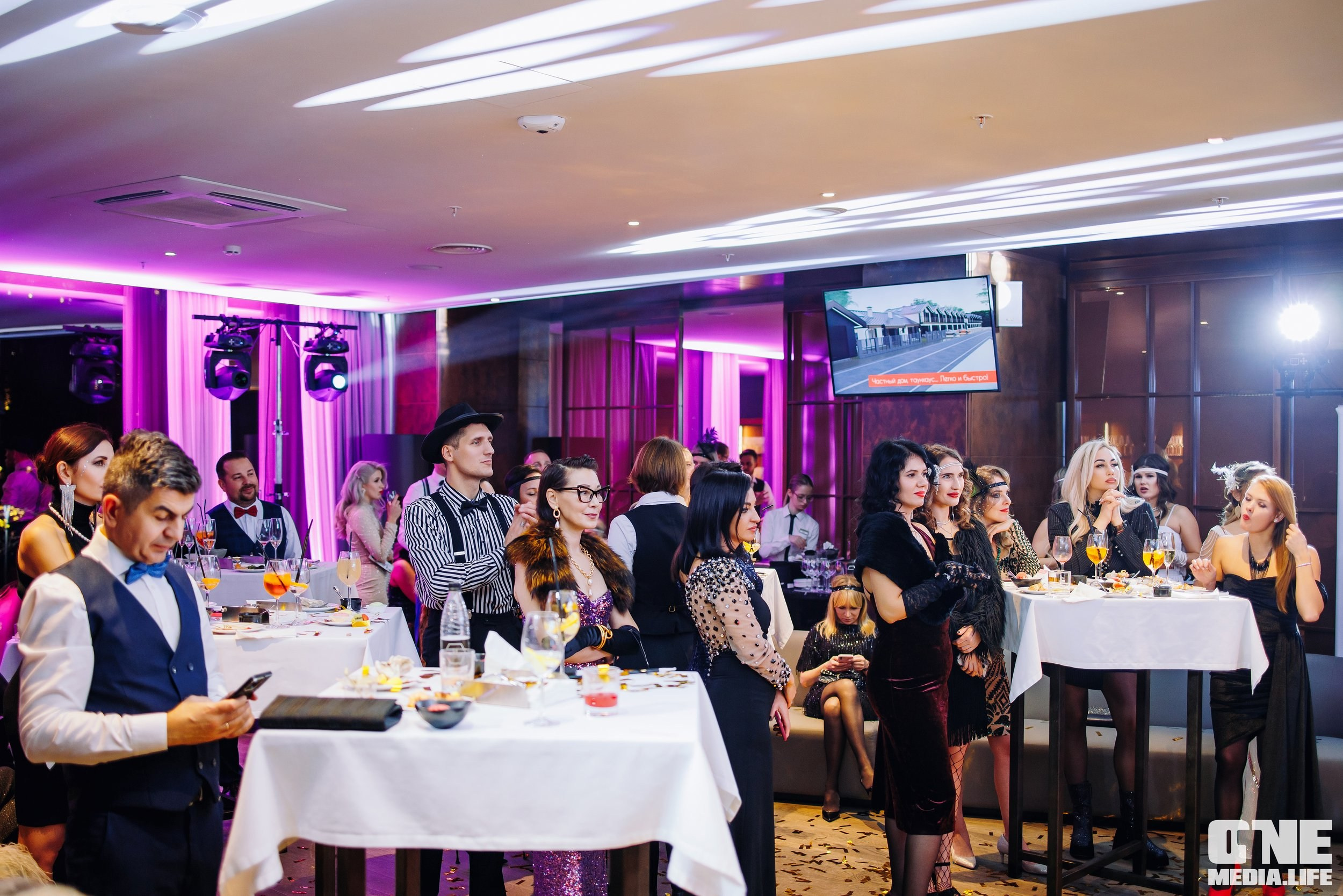 Вечеринка в стиле GATSBY. One Media Life: фоторепортажи, фотоотчеты с мероприятий и заведений