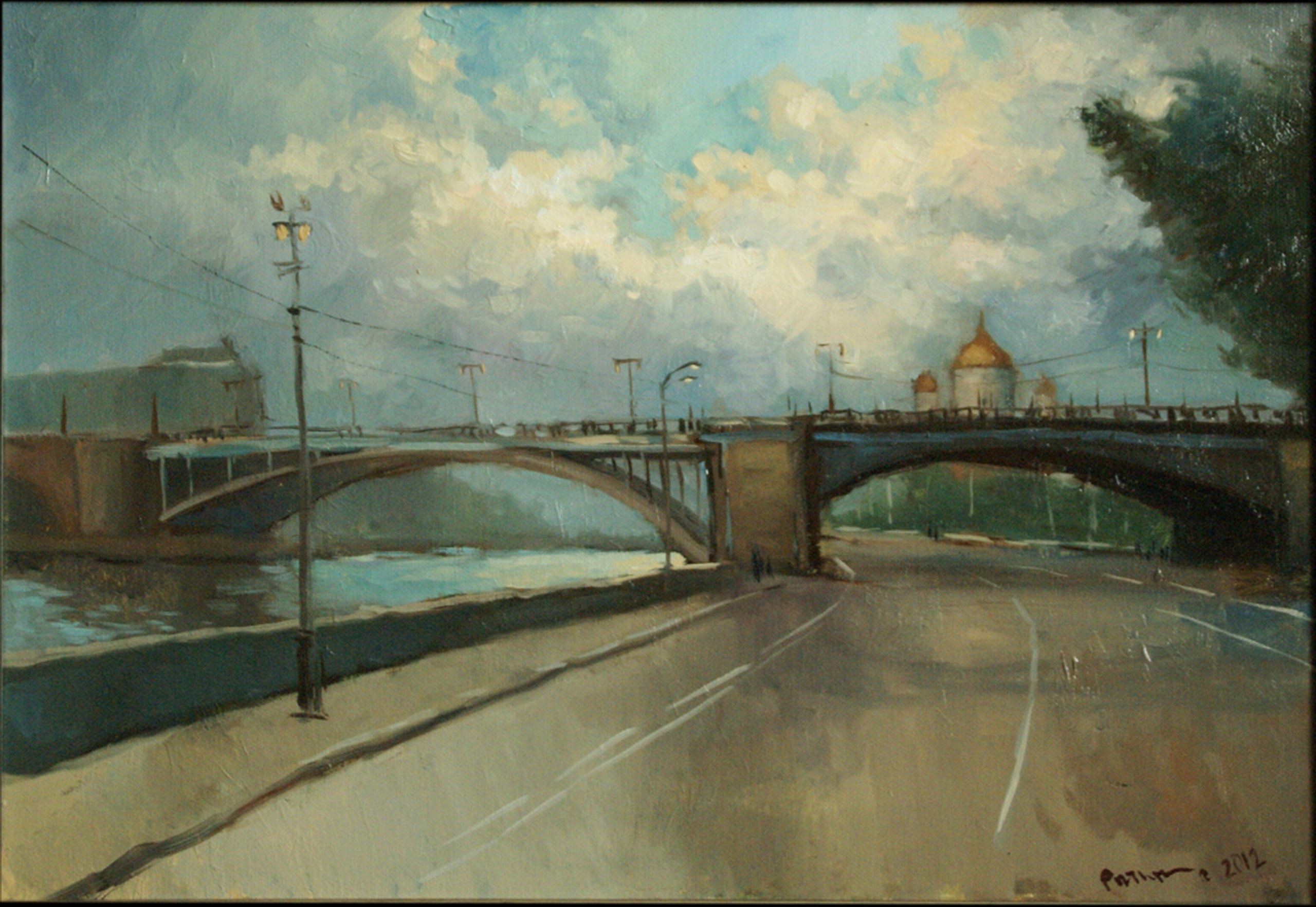 Картины с городским пейзажем. Архитектор | дизайнер | художник Сергей Ратчин в Москве