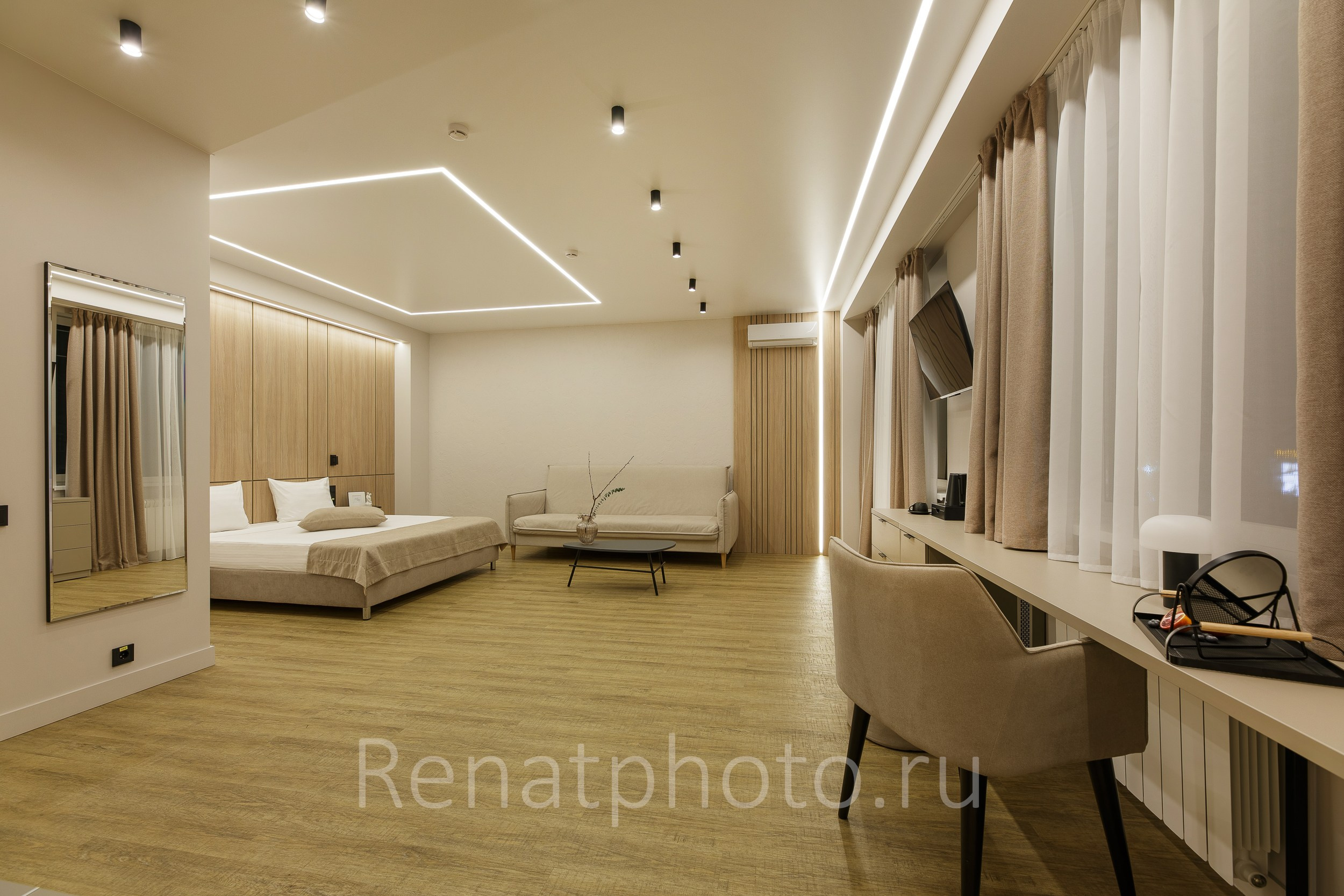 Интерьерная фотосъёмка отелей в г. Анапа. Профессиональная фотосъёмка интерьеров, предметная фотосессия еды для меню г. Анапа