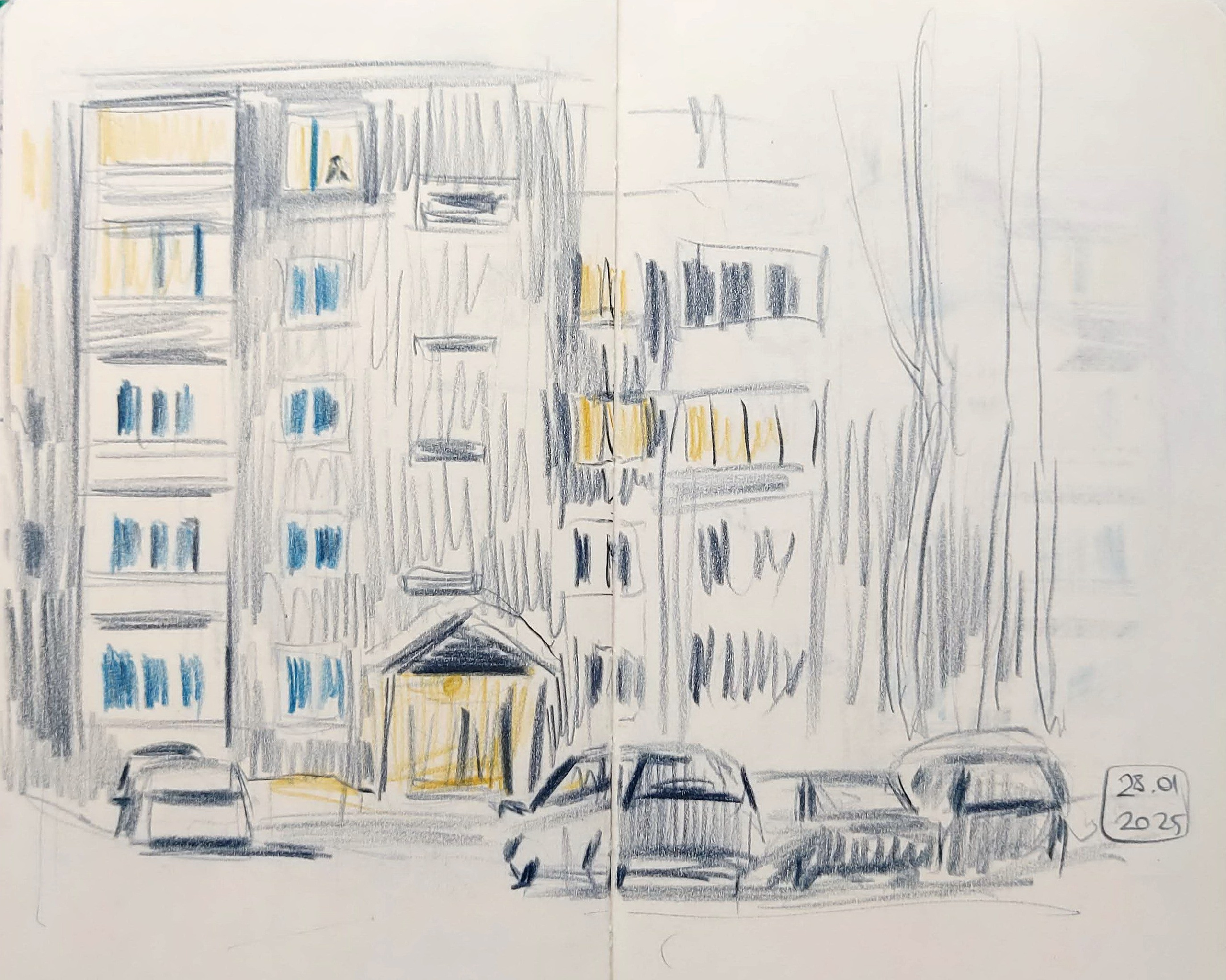 Quick Sketches. Alexander Manaenkov | Watercolor Artist from Siberia