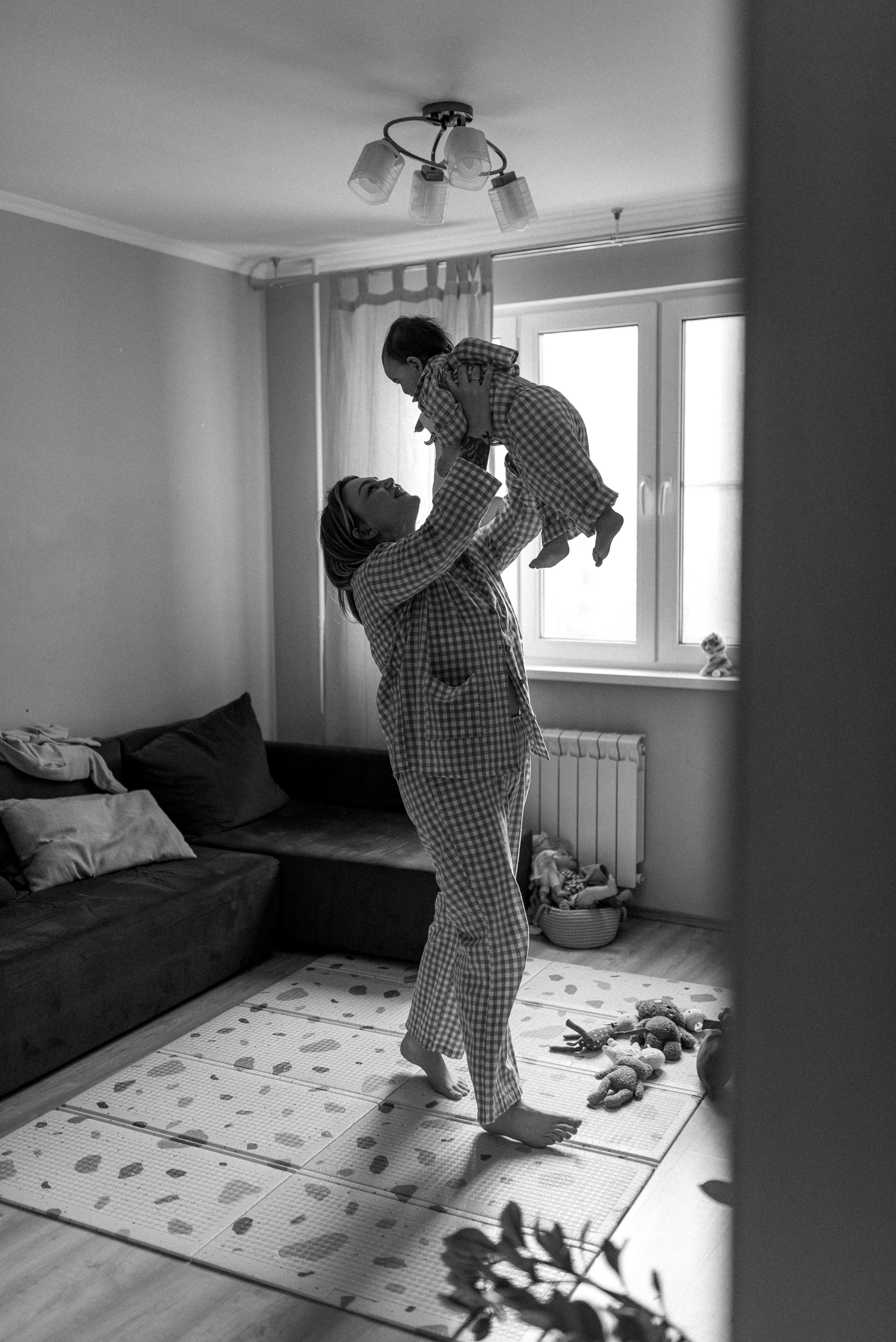 Семейная домашняя. Семейный фотограф в Москве Екатерина Север