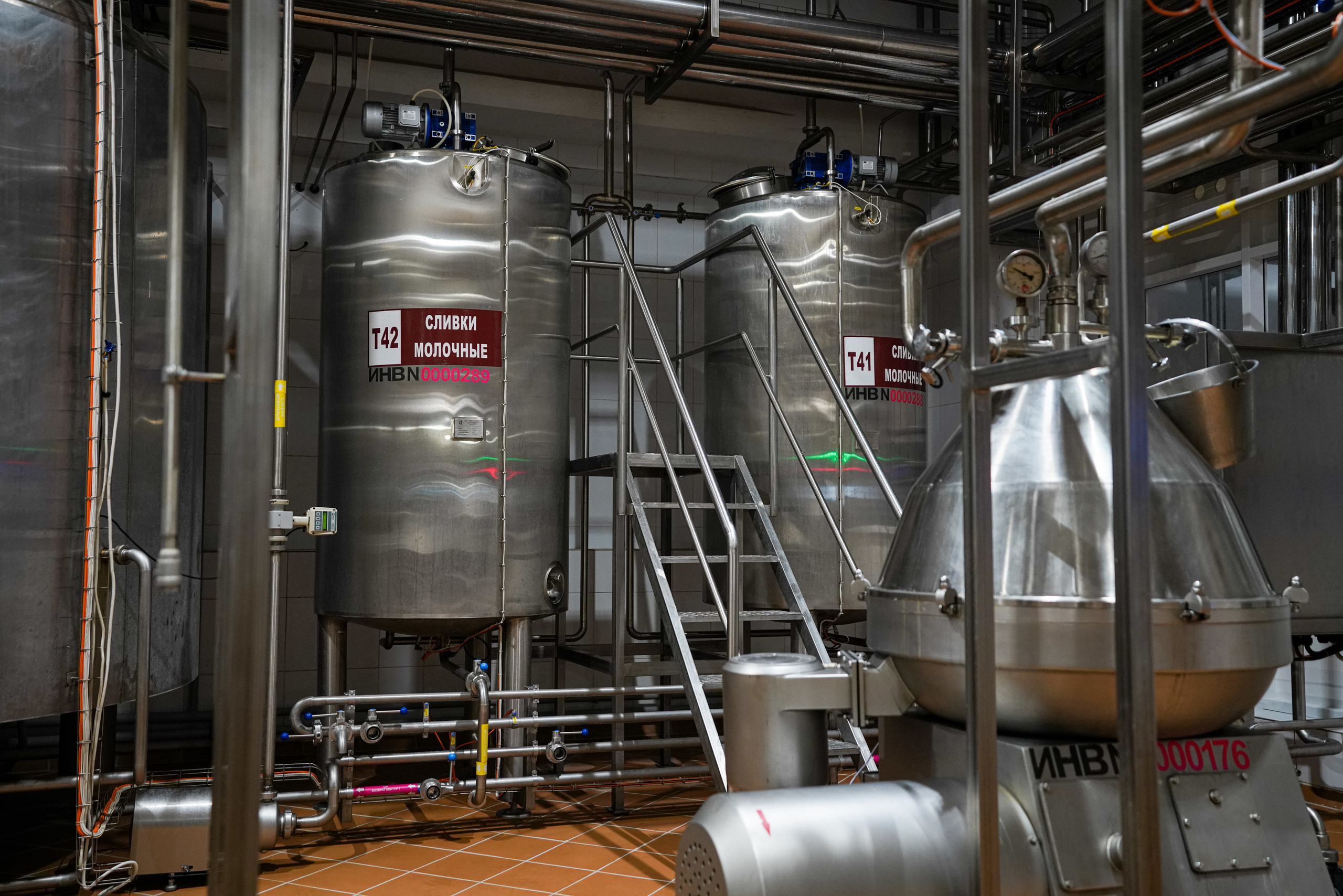 Завод «Азбука Сыра» г. Мамадыш. Фотограф Казань