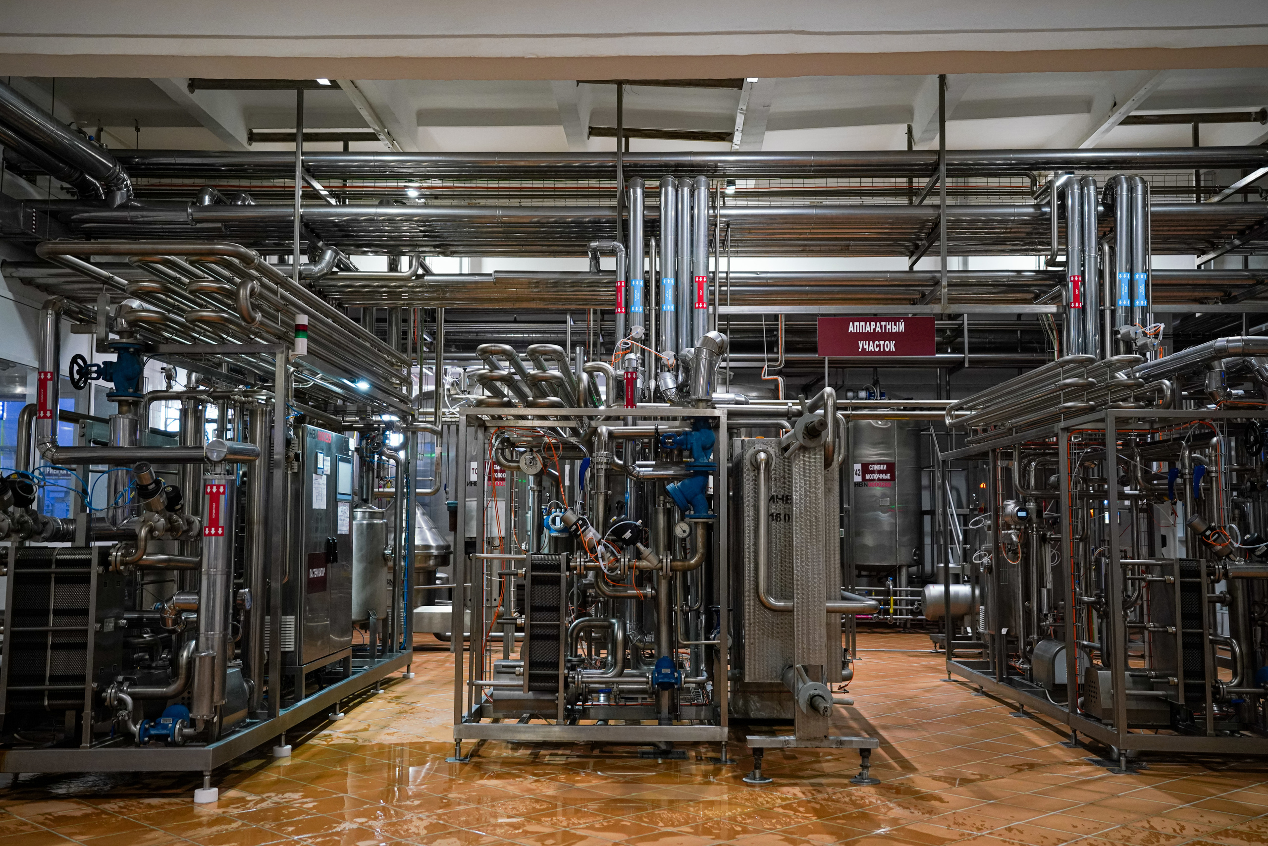 Завод «Азбука Сыра» г. Мамадыш. Фотограф Казань